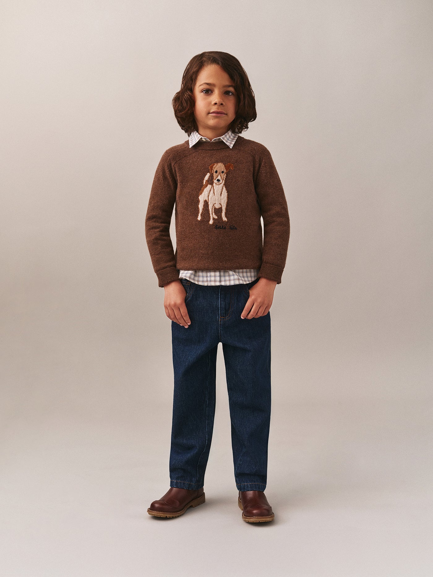 Boys' Winter Look 2025 - Dog Sweater
