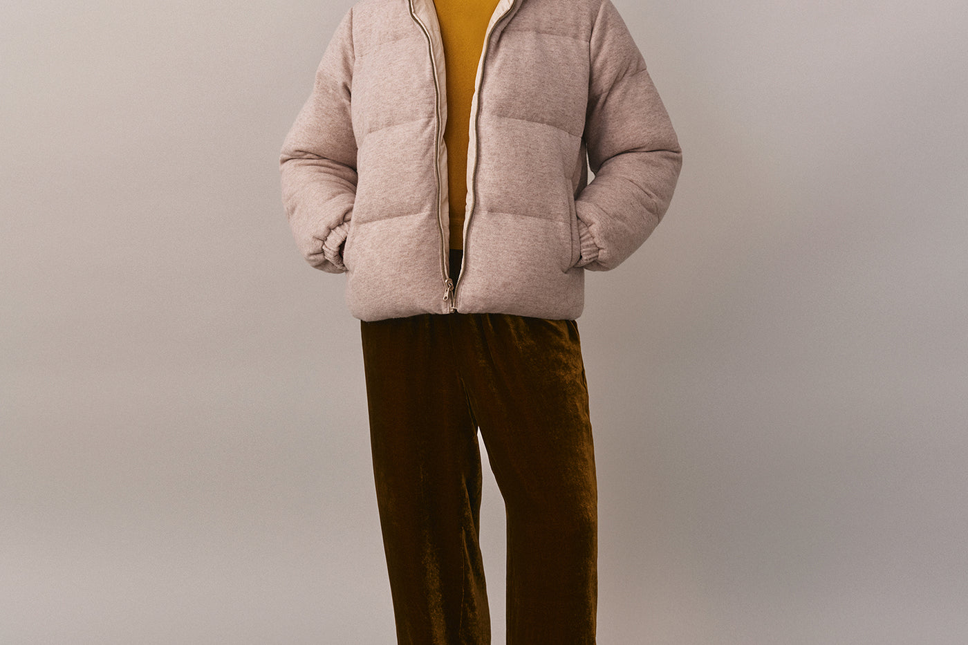 Women's Winter Look 2025 - Reversible Down Jacket