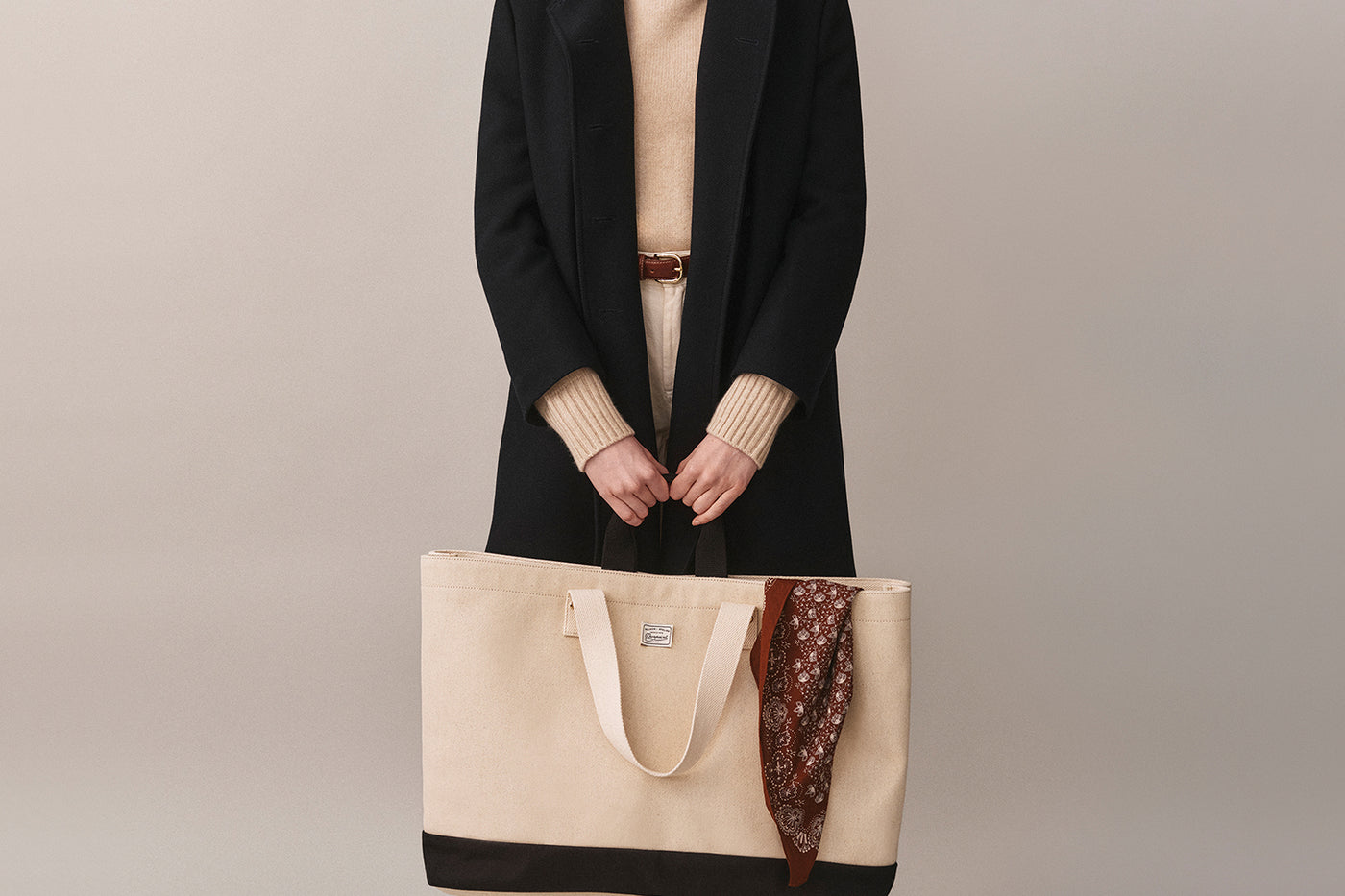 Women's Winter 2025 Look - Wool Pea Coat