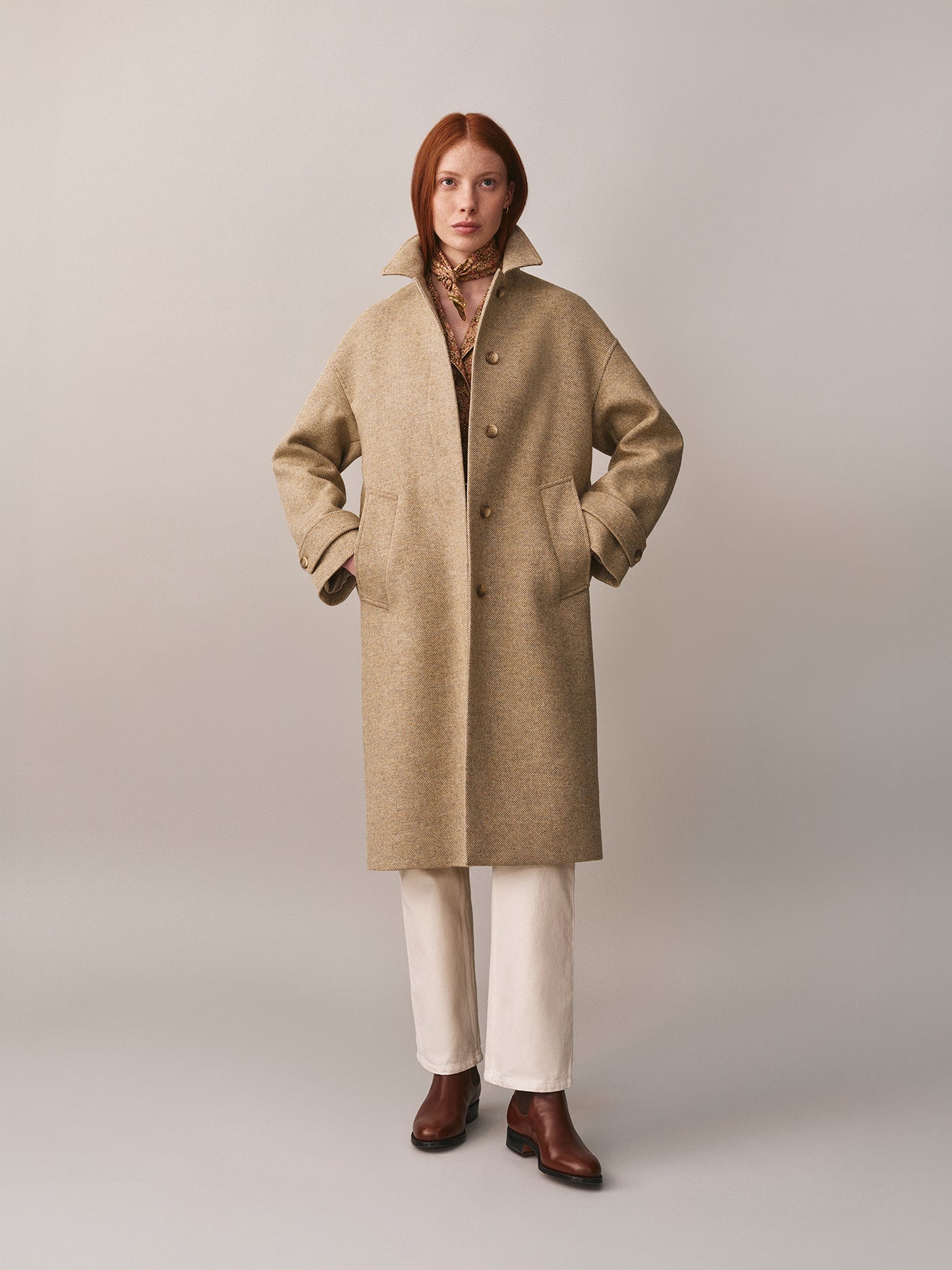 Women's Winter Look 2025 - Wool Coat