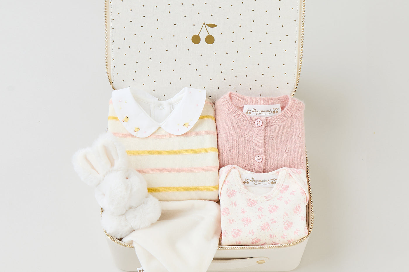 Medium newborn suitcase for girl - Summer 2025