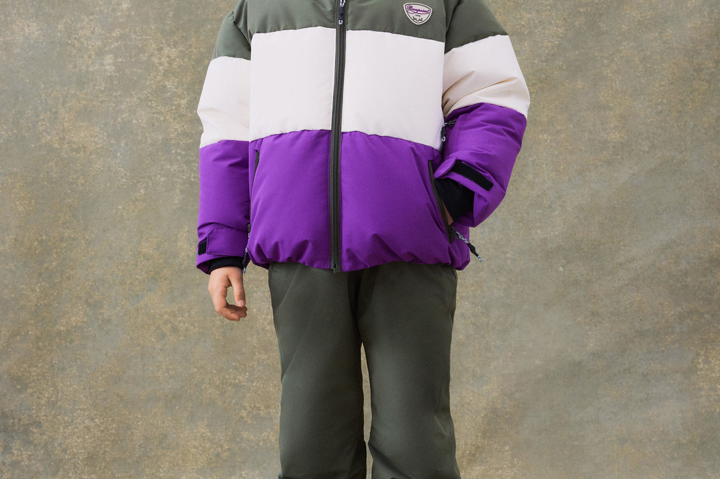 Winter 2024 girls look ski down jacket