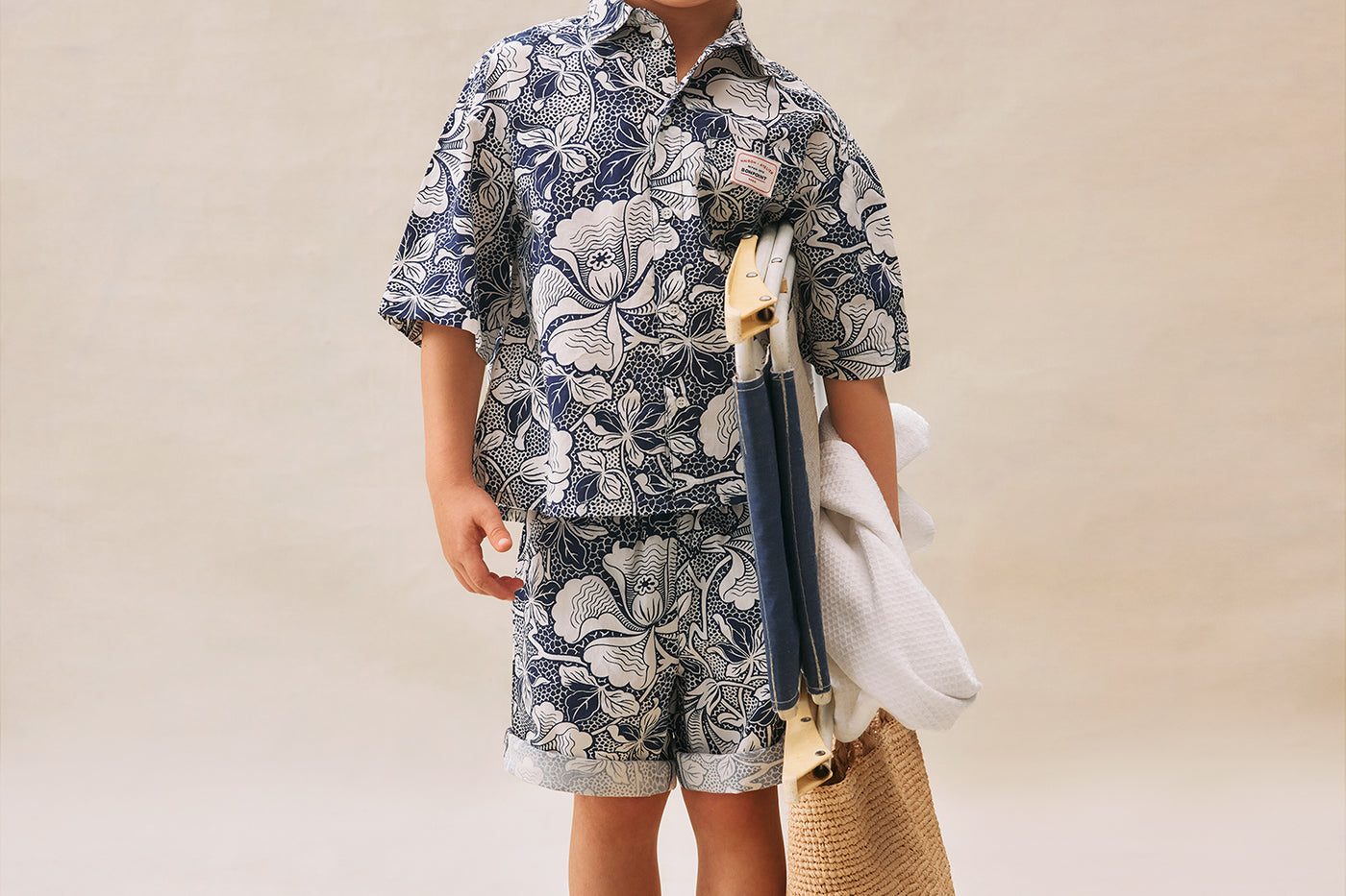 Boy's summer look 2025 Floral set