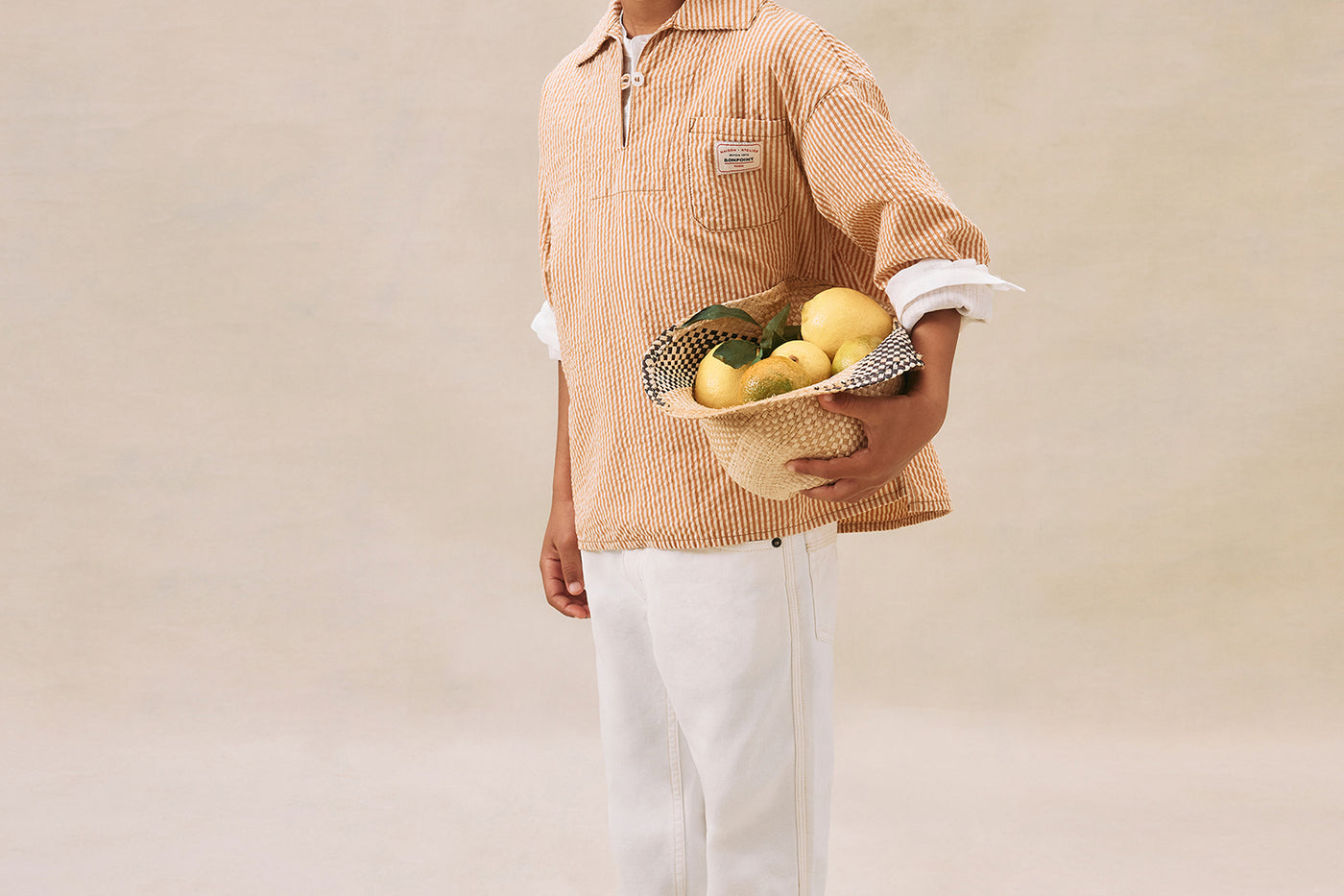 Boy's summer look 2025 Sailor's shirt