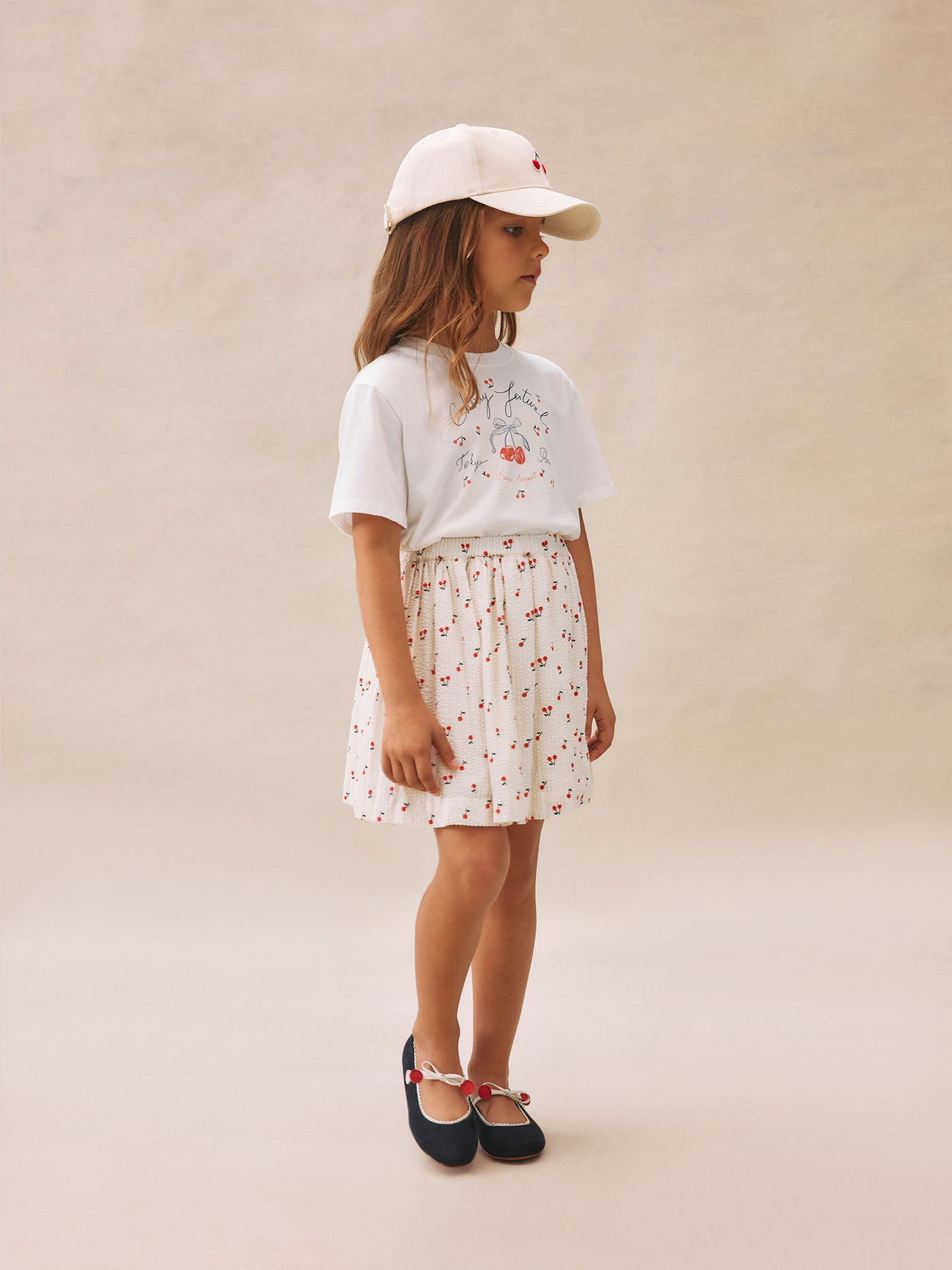 Girl's summer look 2025 Cherry festival