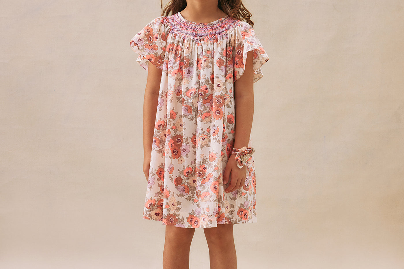 Girl's summer look 2025 Floral dress