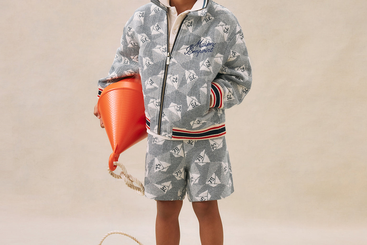 Boy's summer look 2025 Printed set