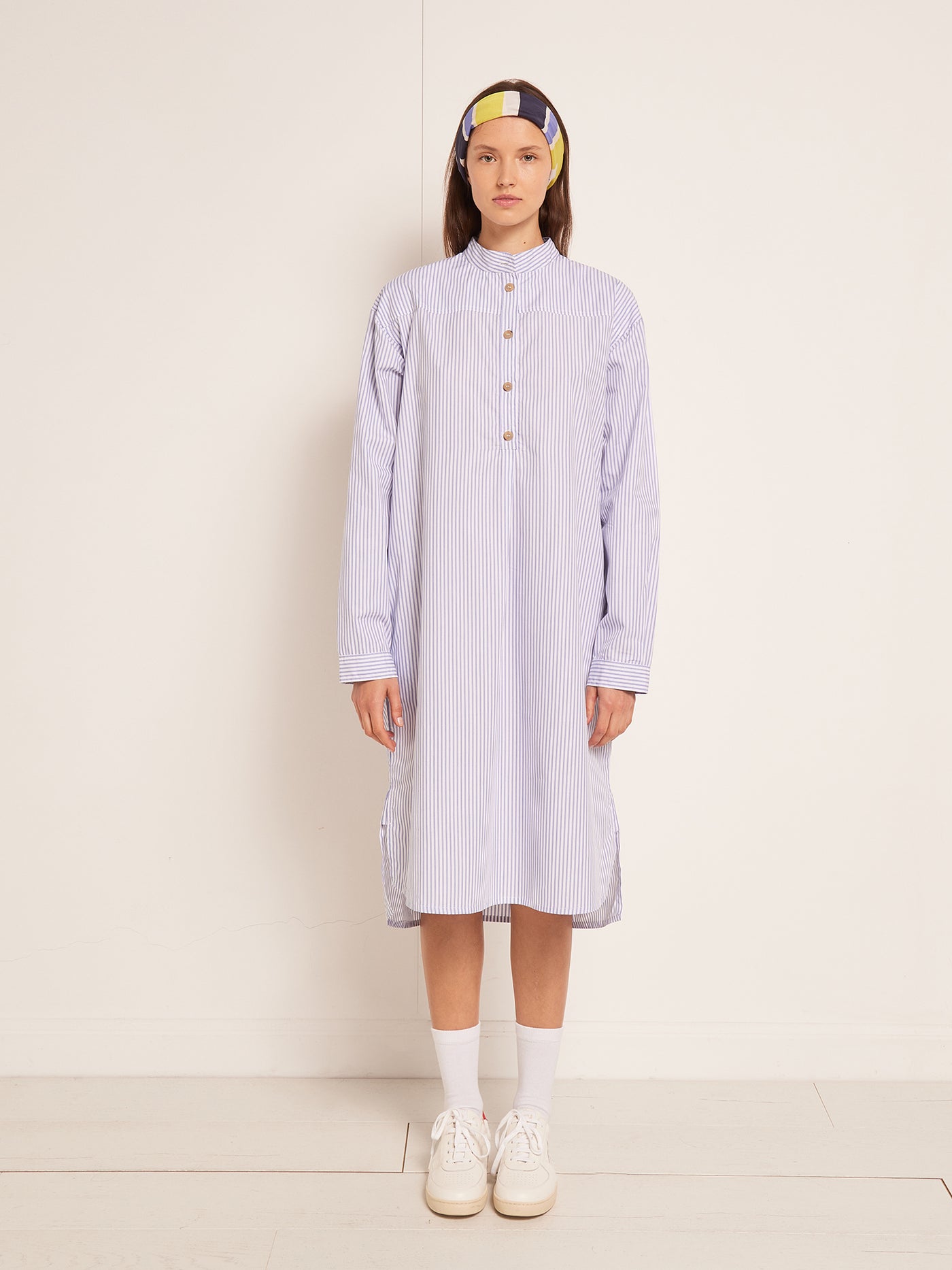SUMMER 2023 WOMAN'S LOOK STRIPED DRESS