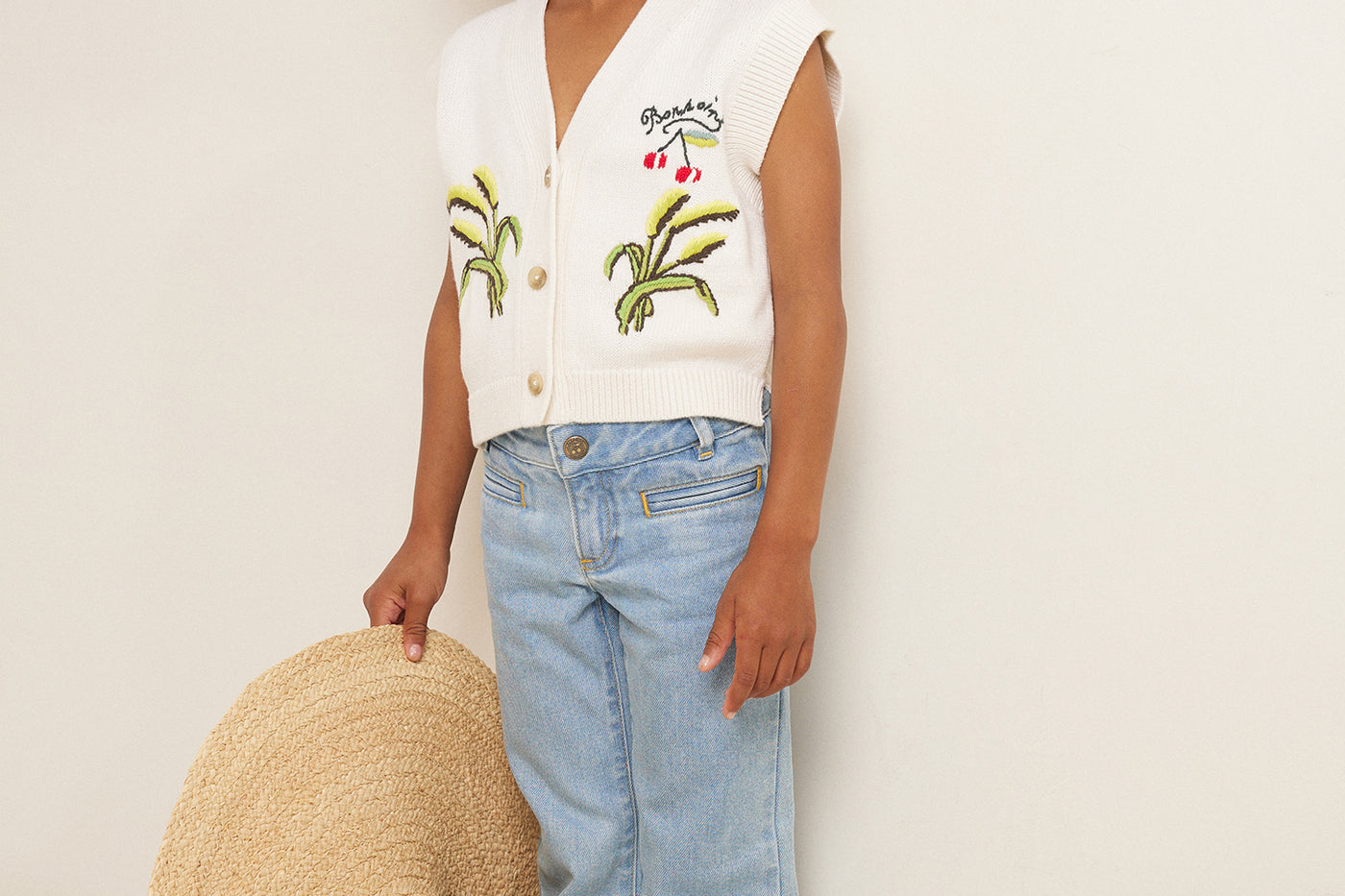SUMMER 2023 GIRL'S RAFFIA HAT