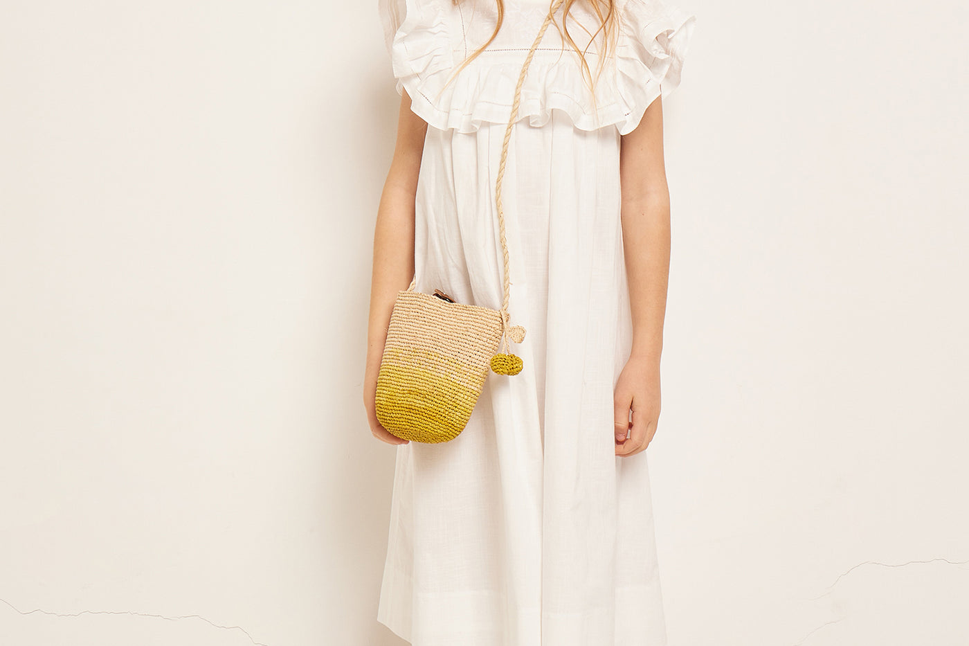 SUMMER 2023 GIRL'S LOOK MID-LENGTH DRESS