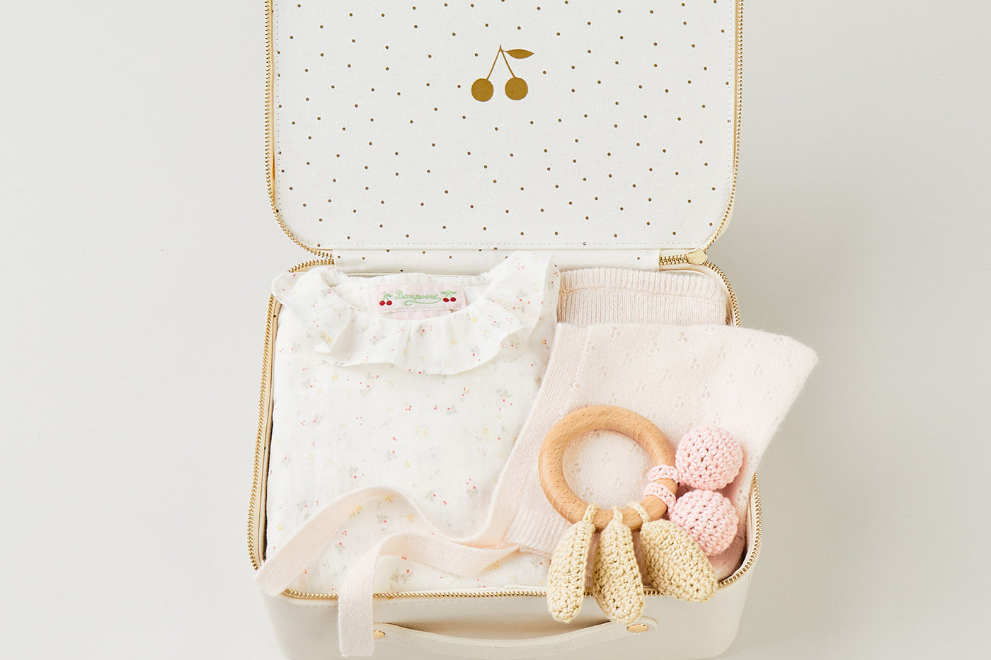 Newborn suitcase for girl winter 2023