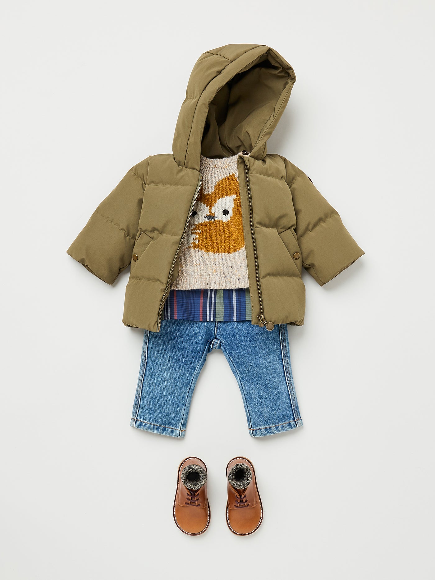 Baby boy winter 2023 sweater look