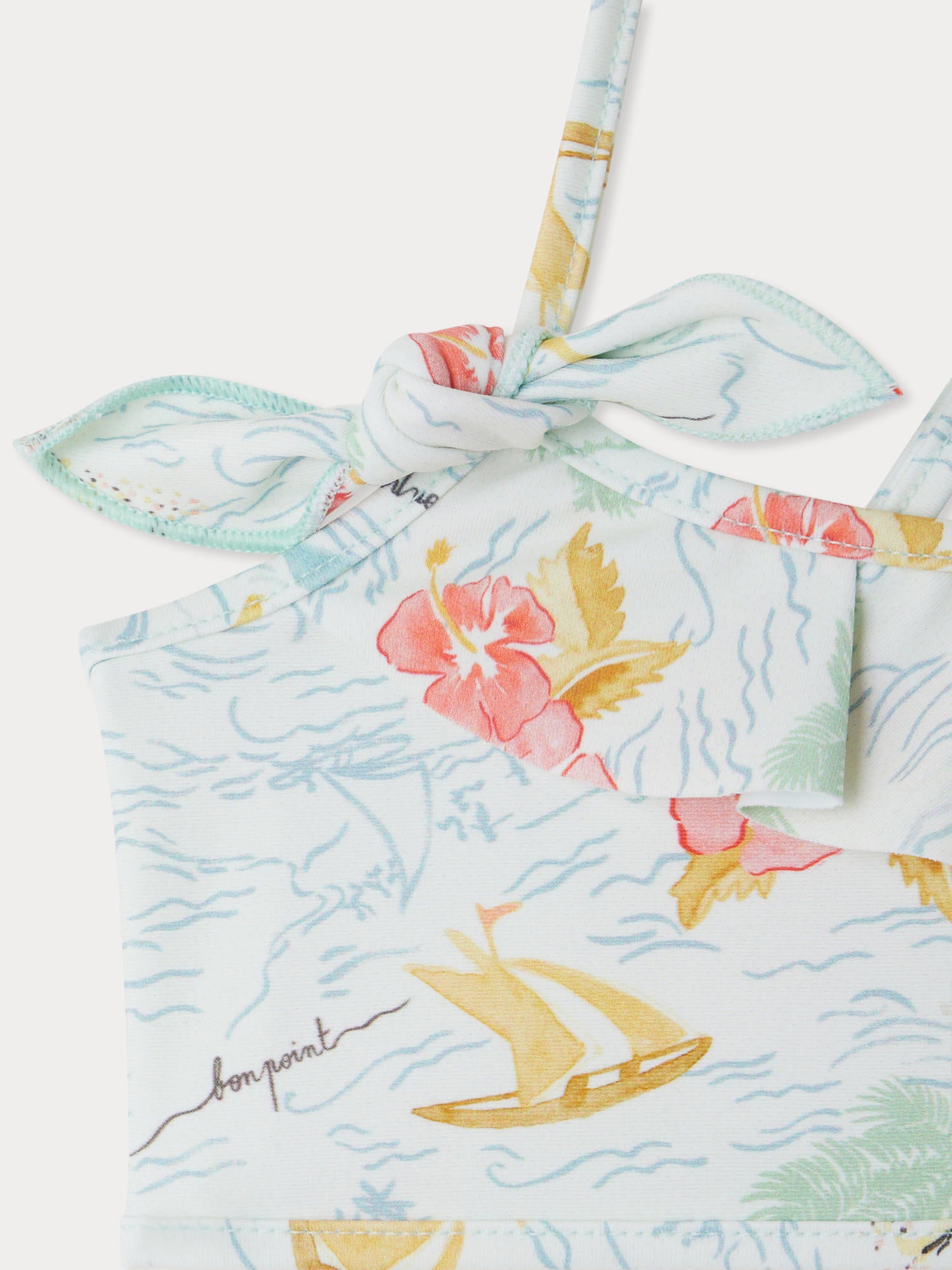 C05【Bonpoint】Abigael スイムウエア 10~14A (#512) Abigael patterned two-piece swimsuit • Bonpoint