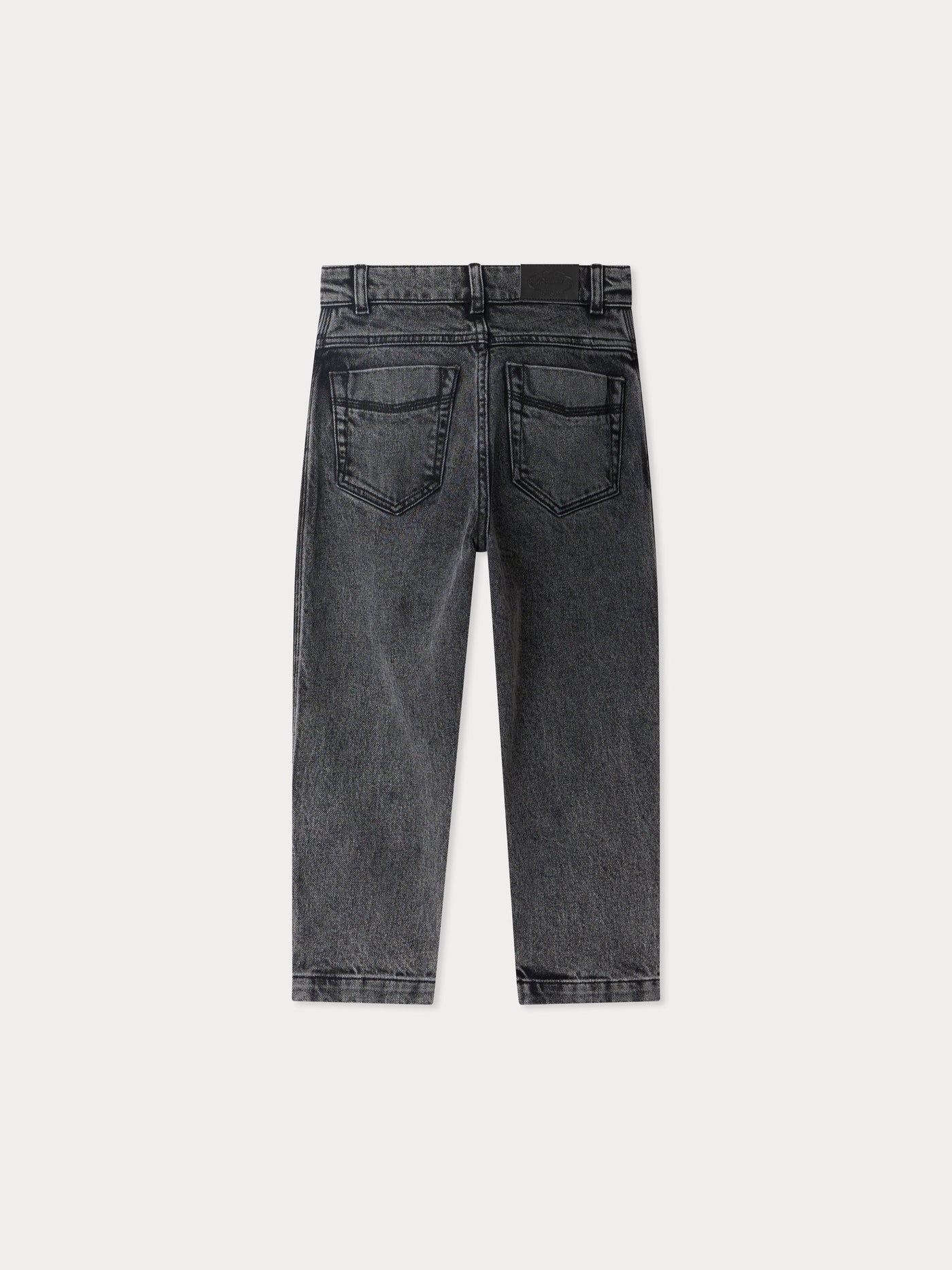 Eliott black organic cotton denim pants