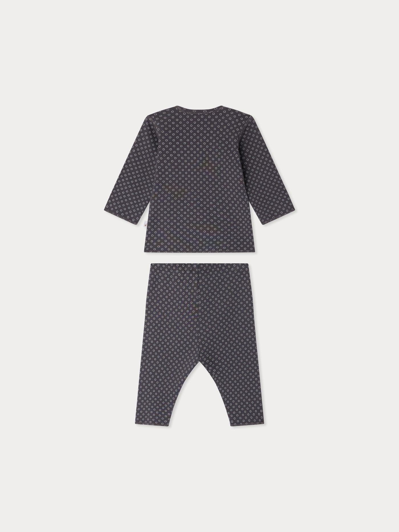 Timi set with organic cotton print