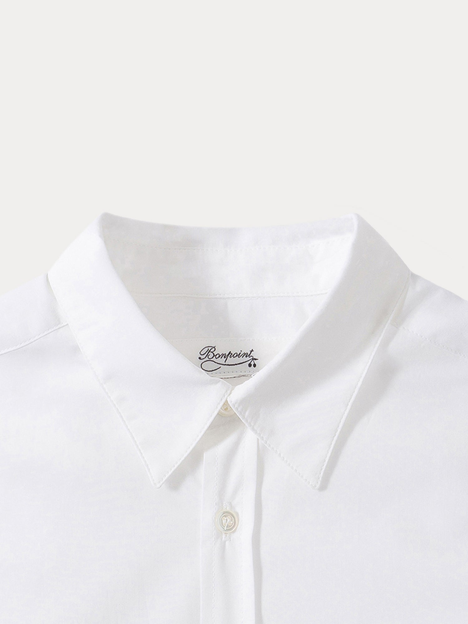 Store Bonpoint boys Button Down white Shirt