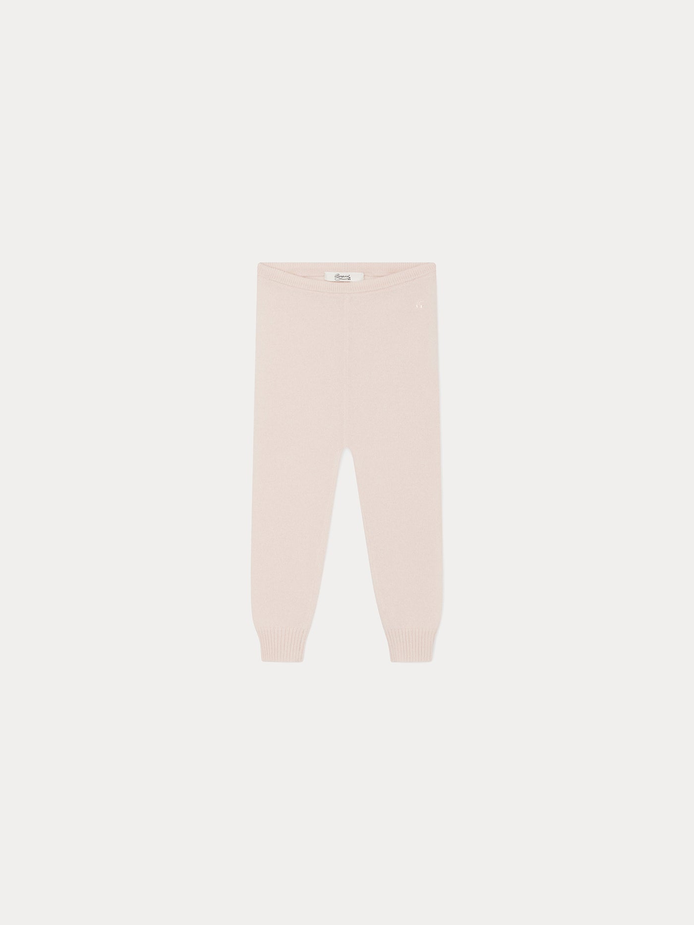 Babies' leggings pale pink