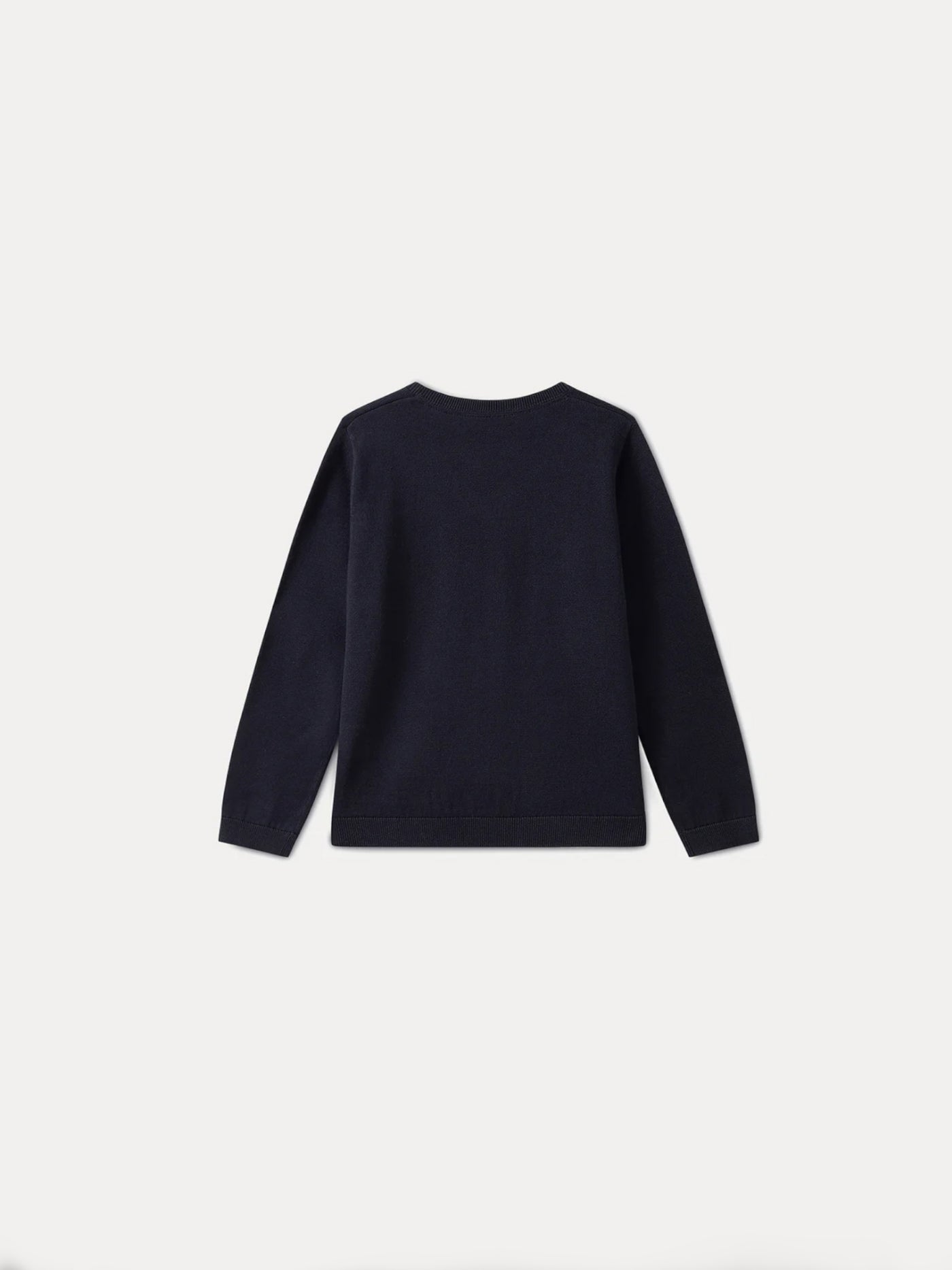 V-neck Sweater for Boys navy