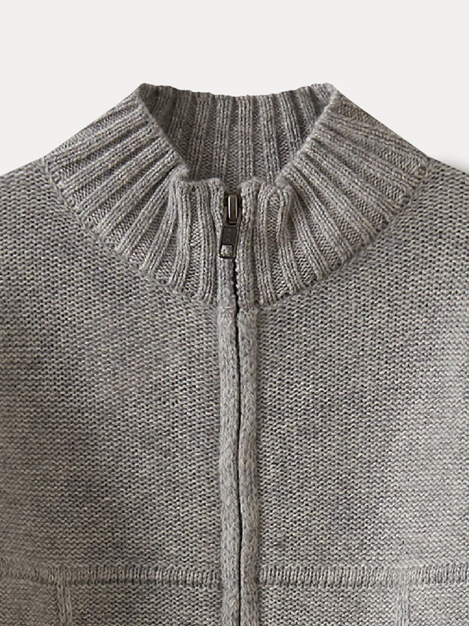 Boys' Cashmere Cardigan heathered gray | boy cardigans and