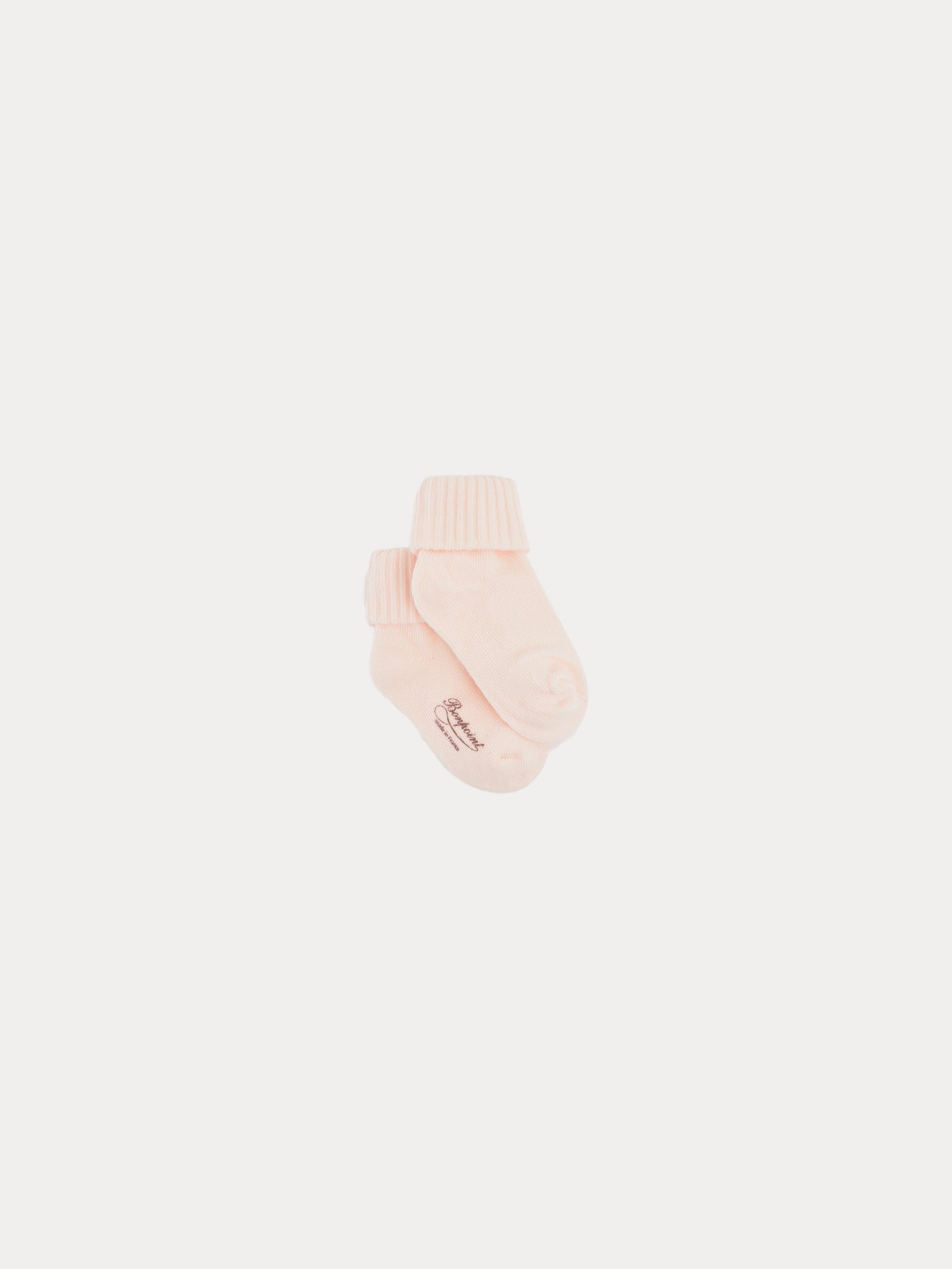 Babies' socks pale pink