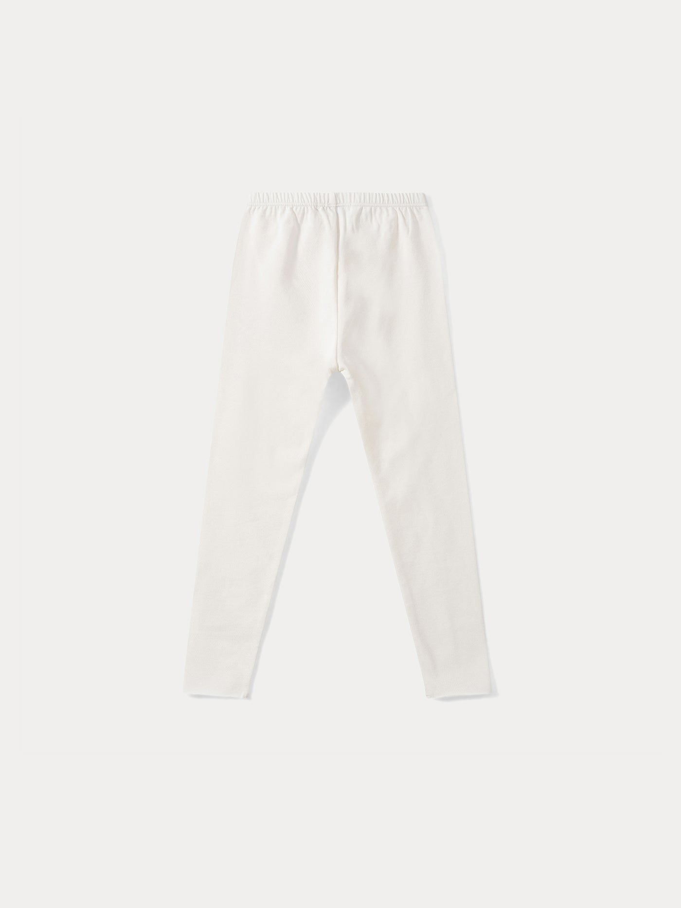 Plain leggings milk white