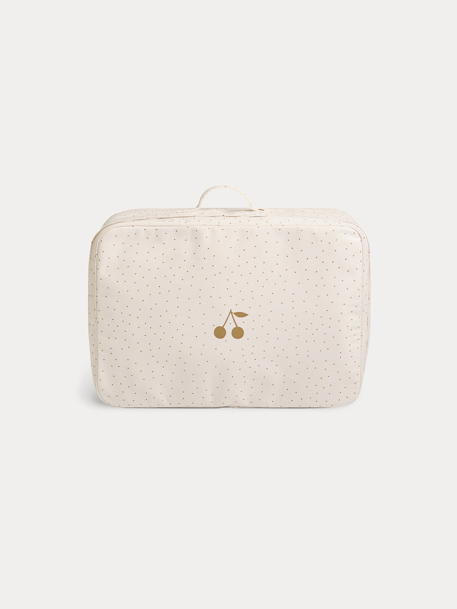 Baby Coated Cotton Large Suitcase gold | baby essentials • Bonpoint