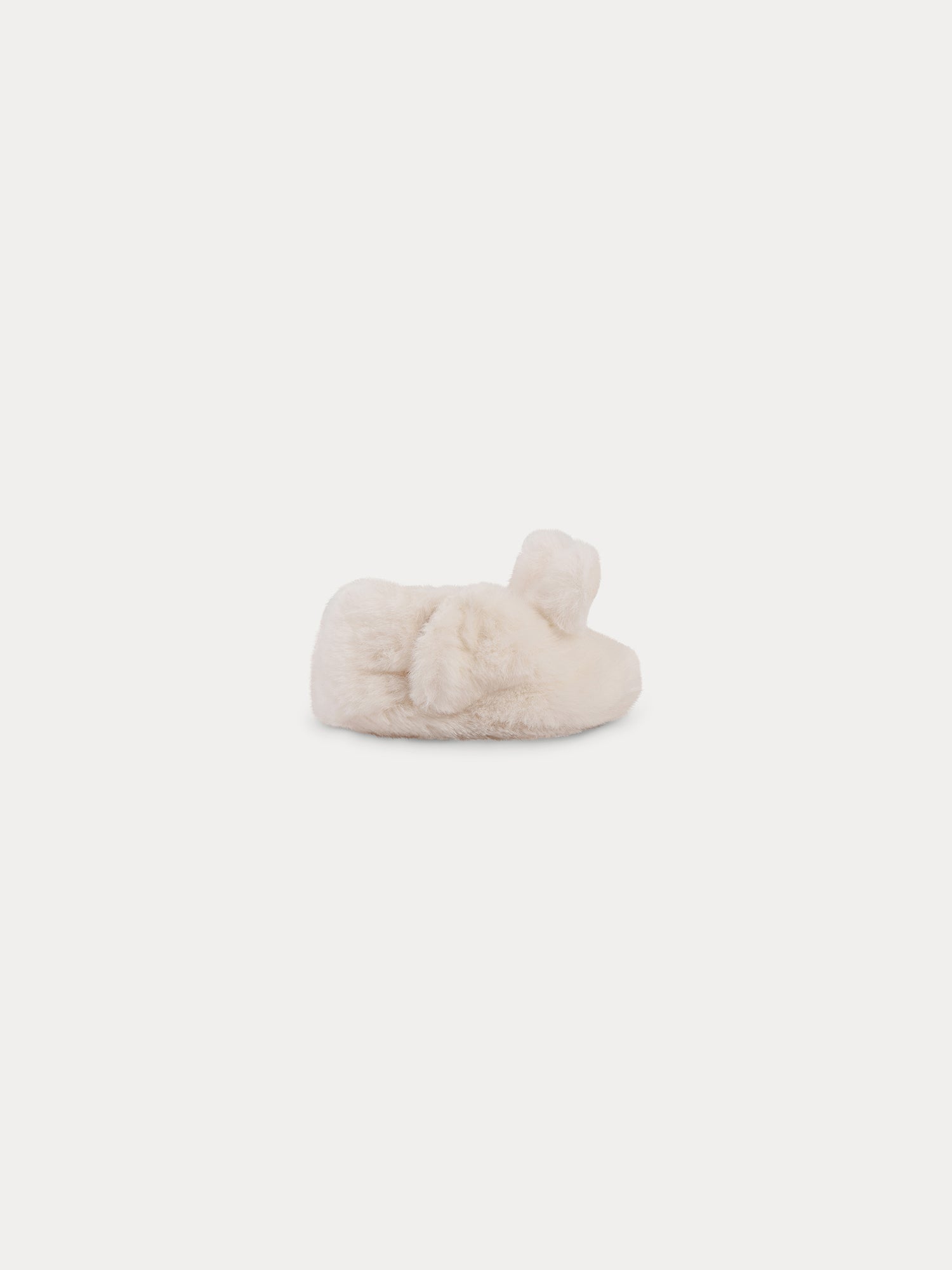 Babies' slippers milk white | newborn accessoires and socks • Bonpoint