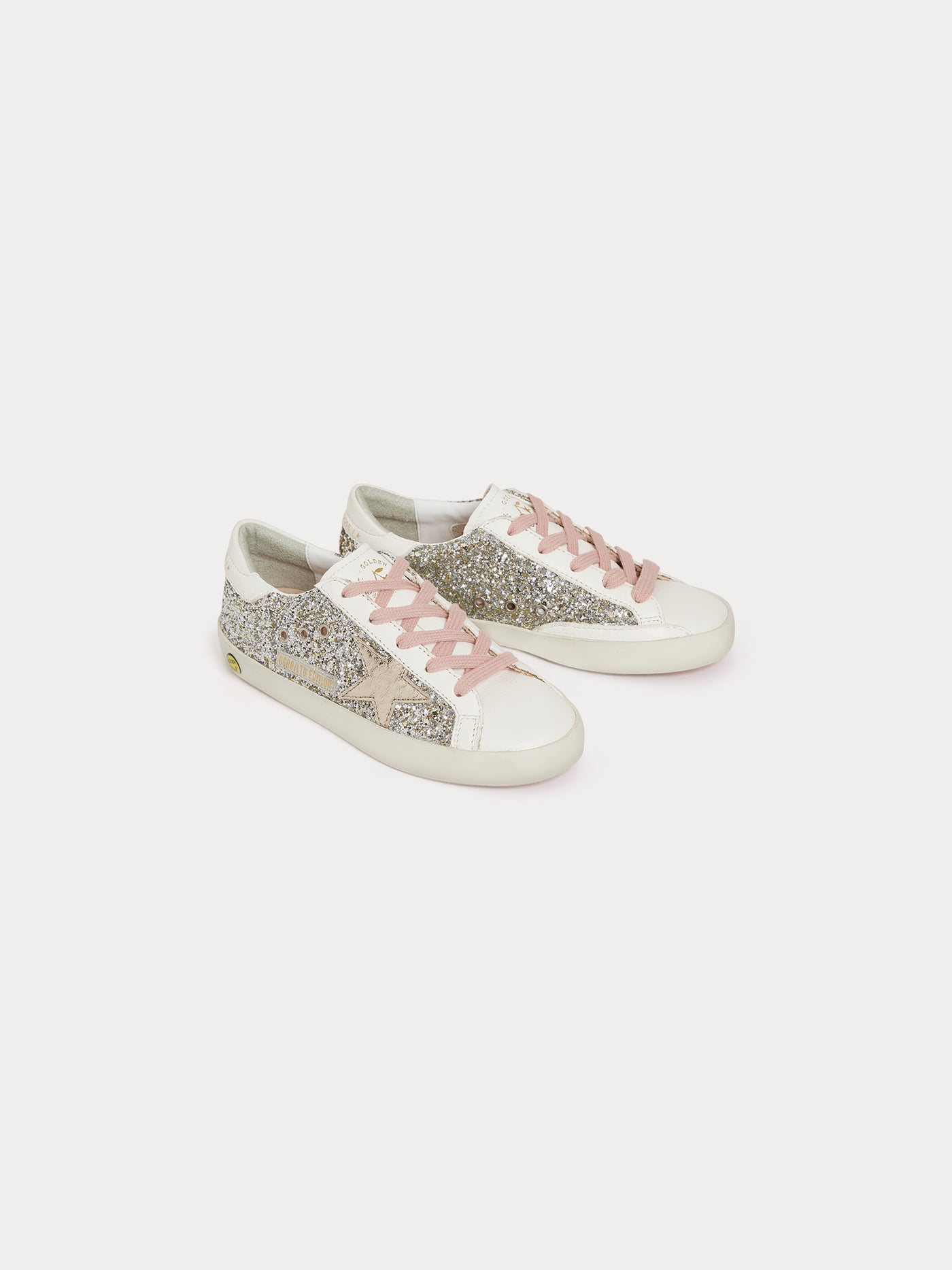 Golstar Bonpoint x Golden Goose Sneakers silver