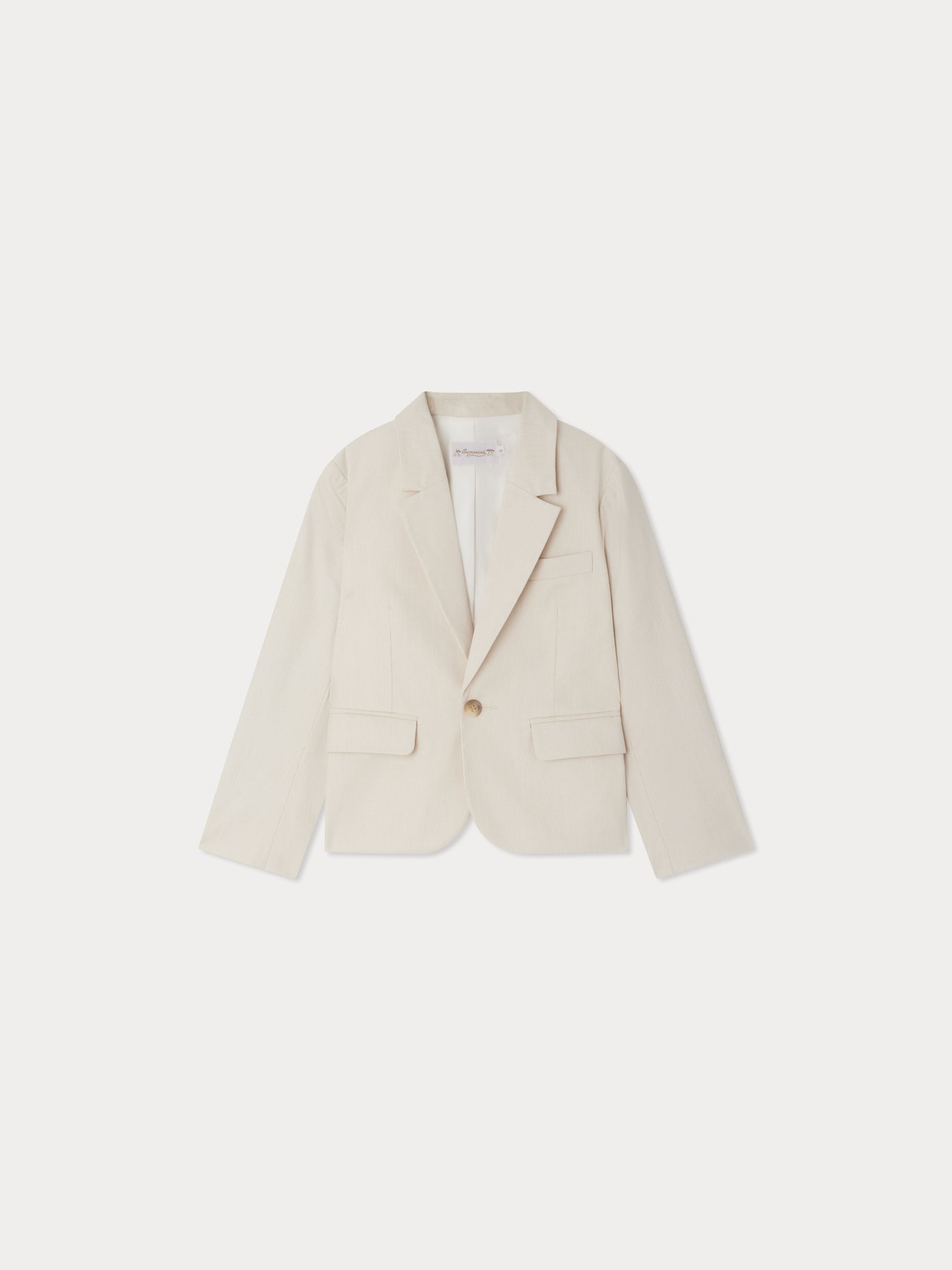 Aristide jacket in striped cotton