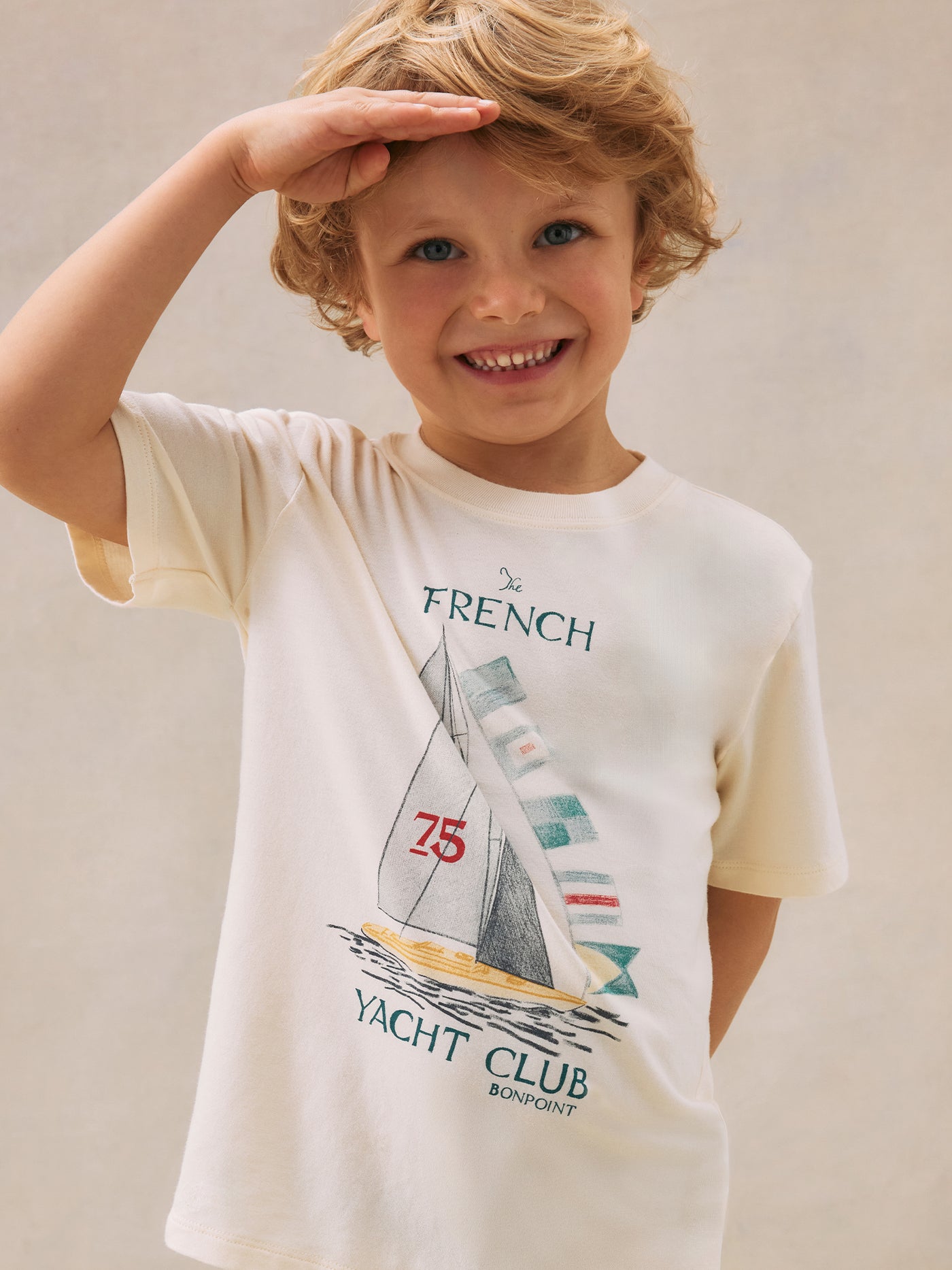 Thibald Yacht Club T-shirt in organic cotton