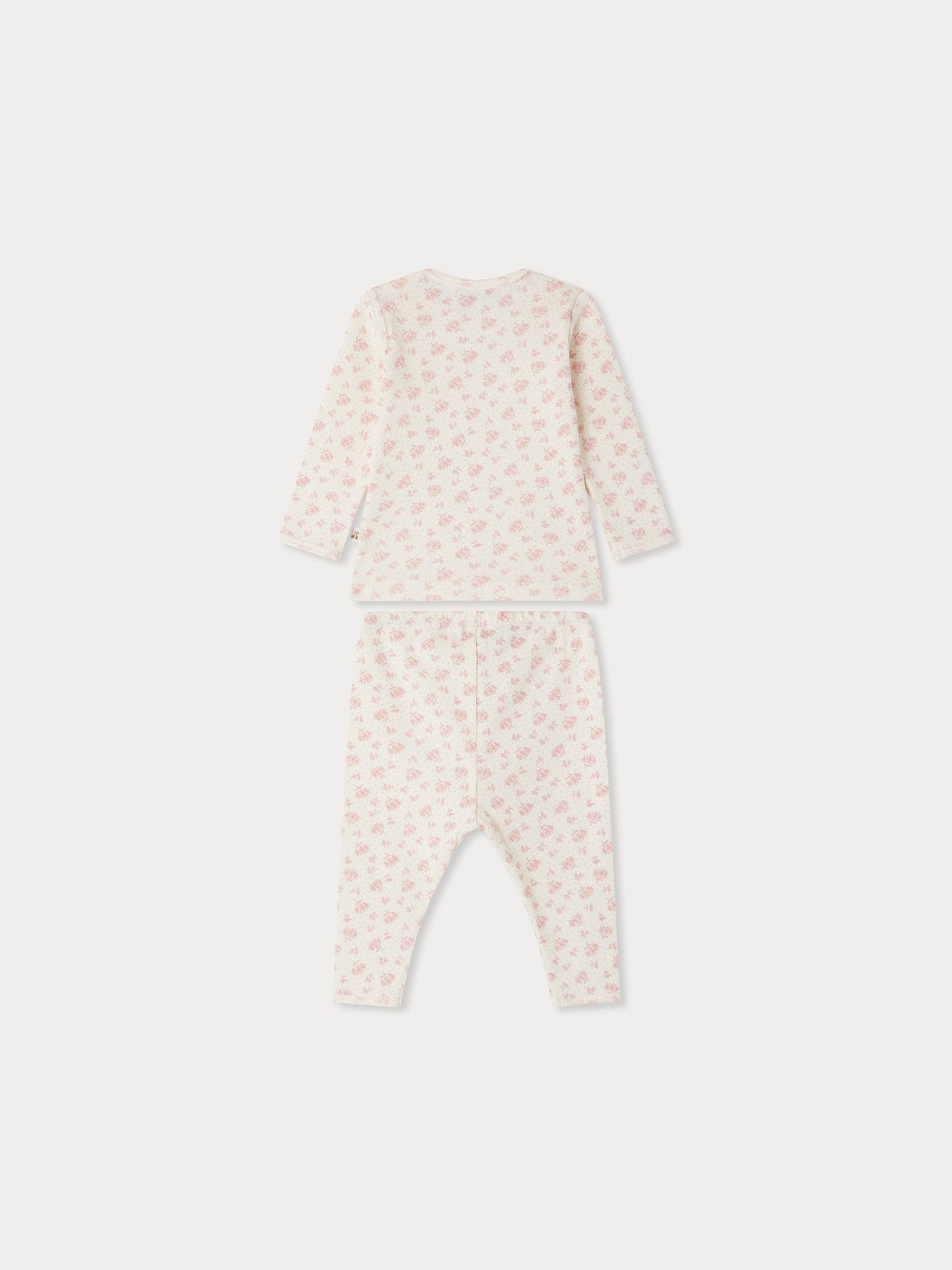 Timi set with pink floral print