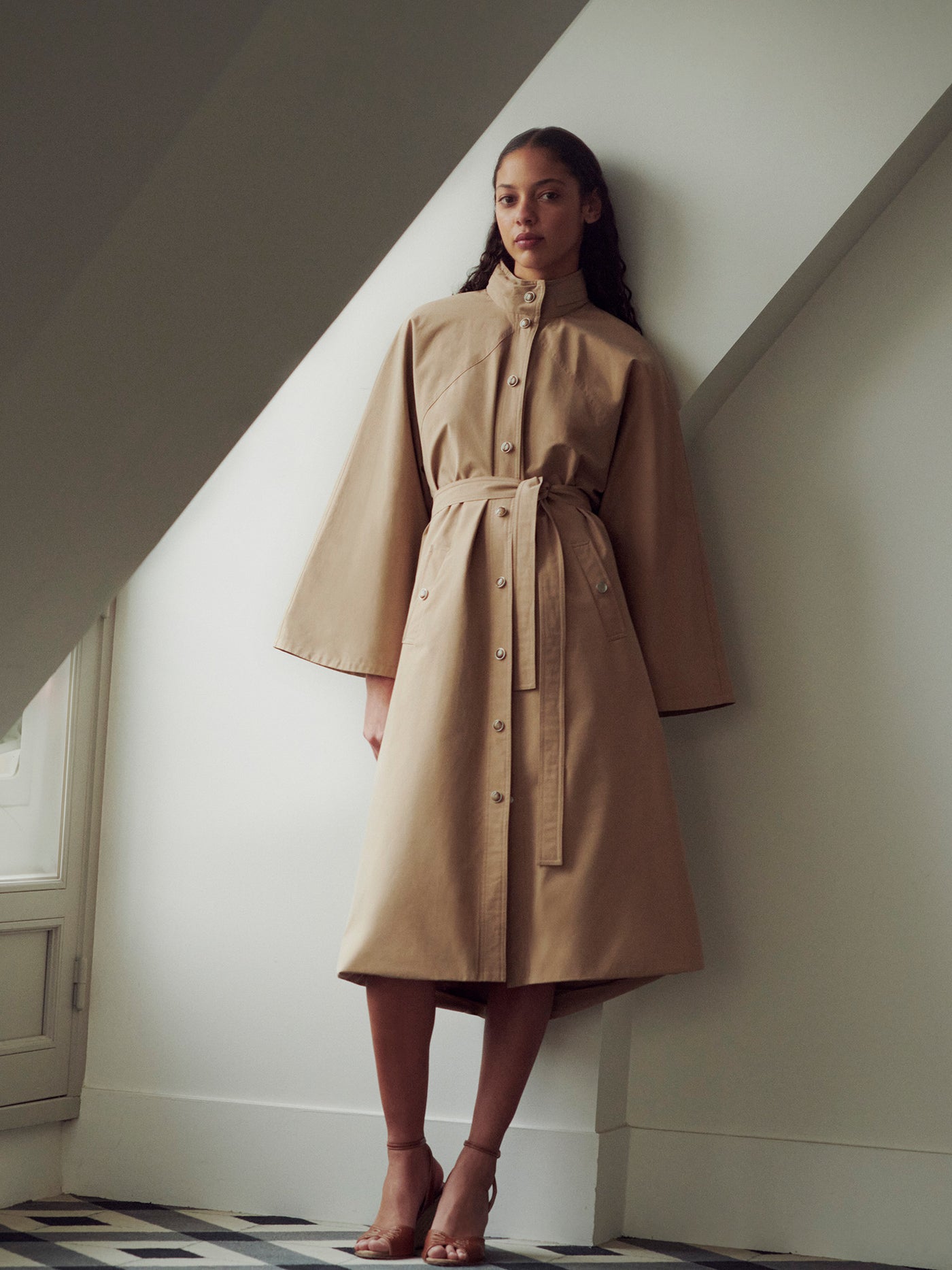 Bonpoint x Vanessa Seward Entourage loose and waterproof coat