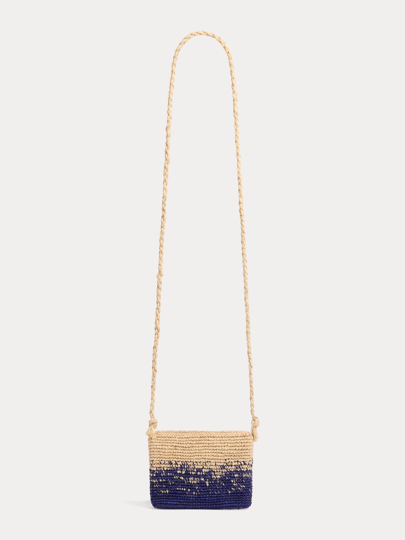 Handmade raffia Gouter shoulder bag