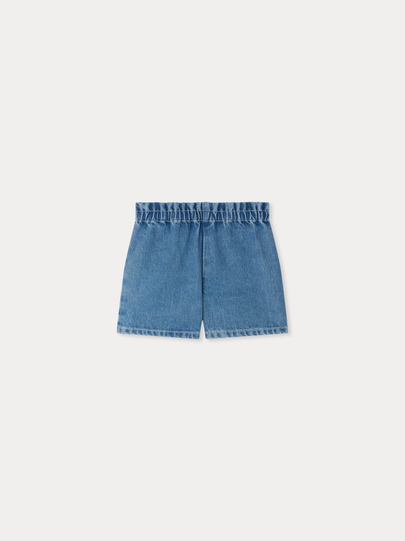 Milly medium blue shorts in organic cotton