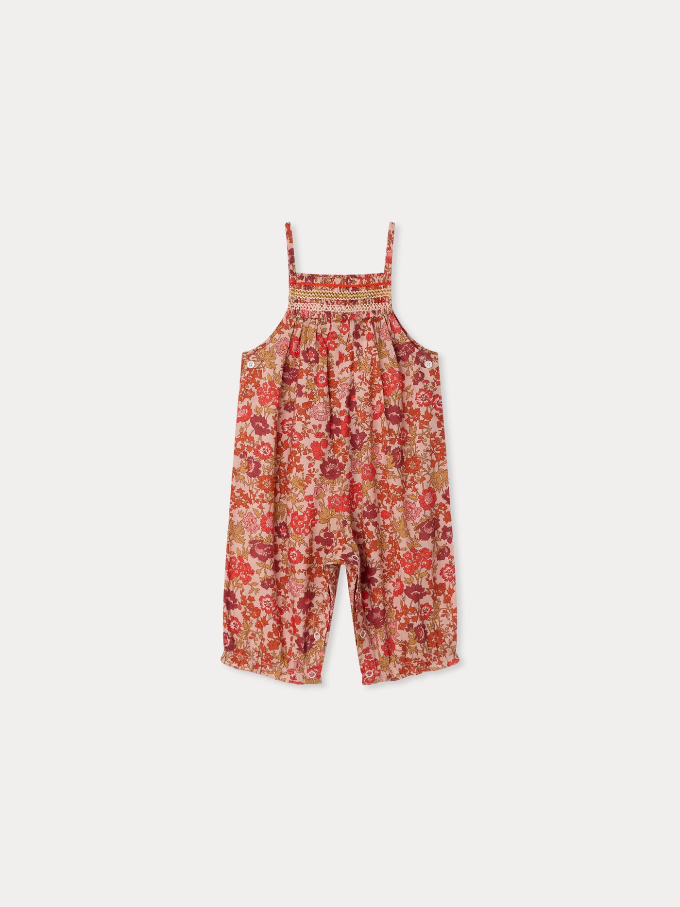 Lilisy dungarees in Liberty fabric and organic cotton