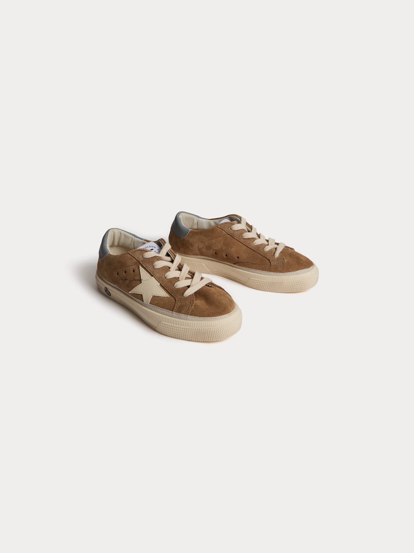 Bonpoint x Golden Goose Balstar baby's sneakers tobacco