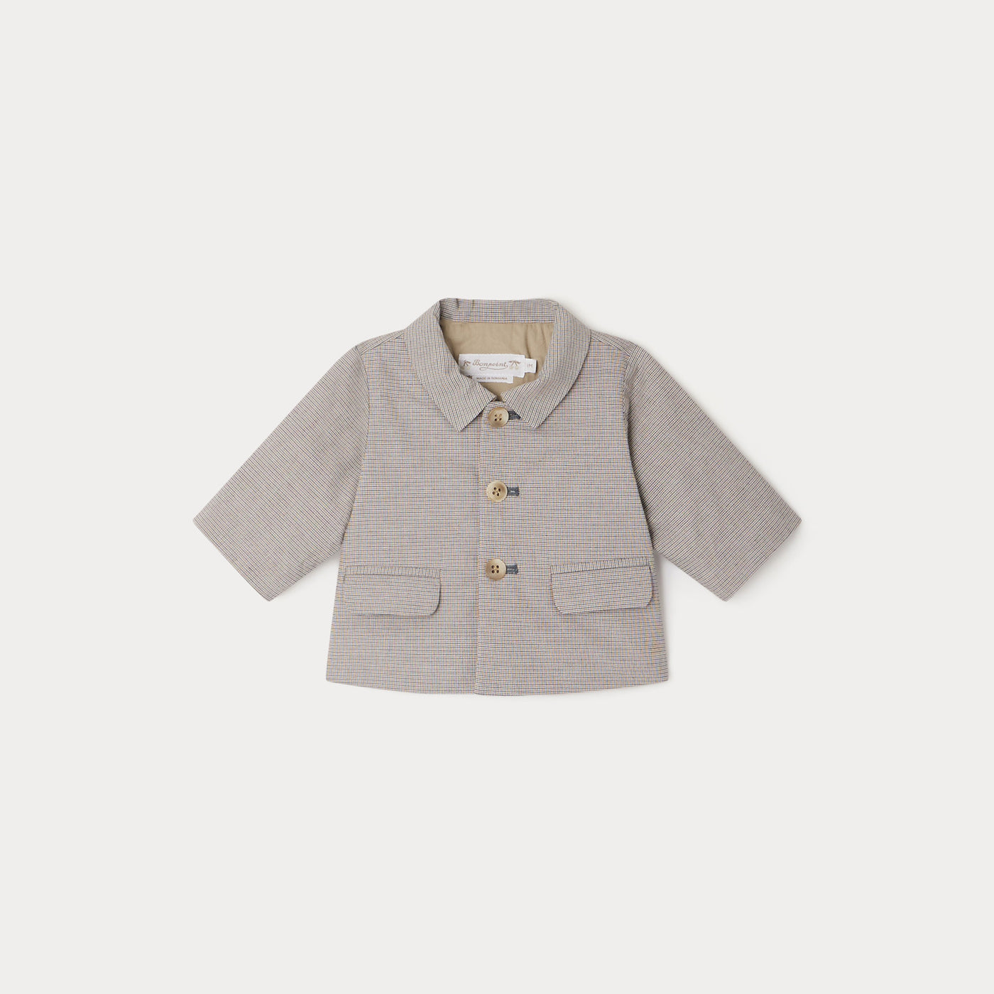 Bonpoint grey baby jacket