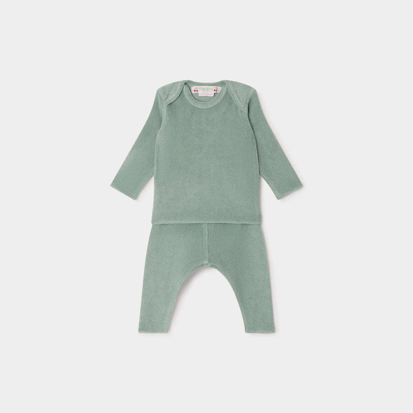 Bonpoint blue-grey baby set