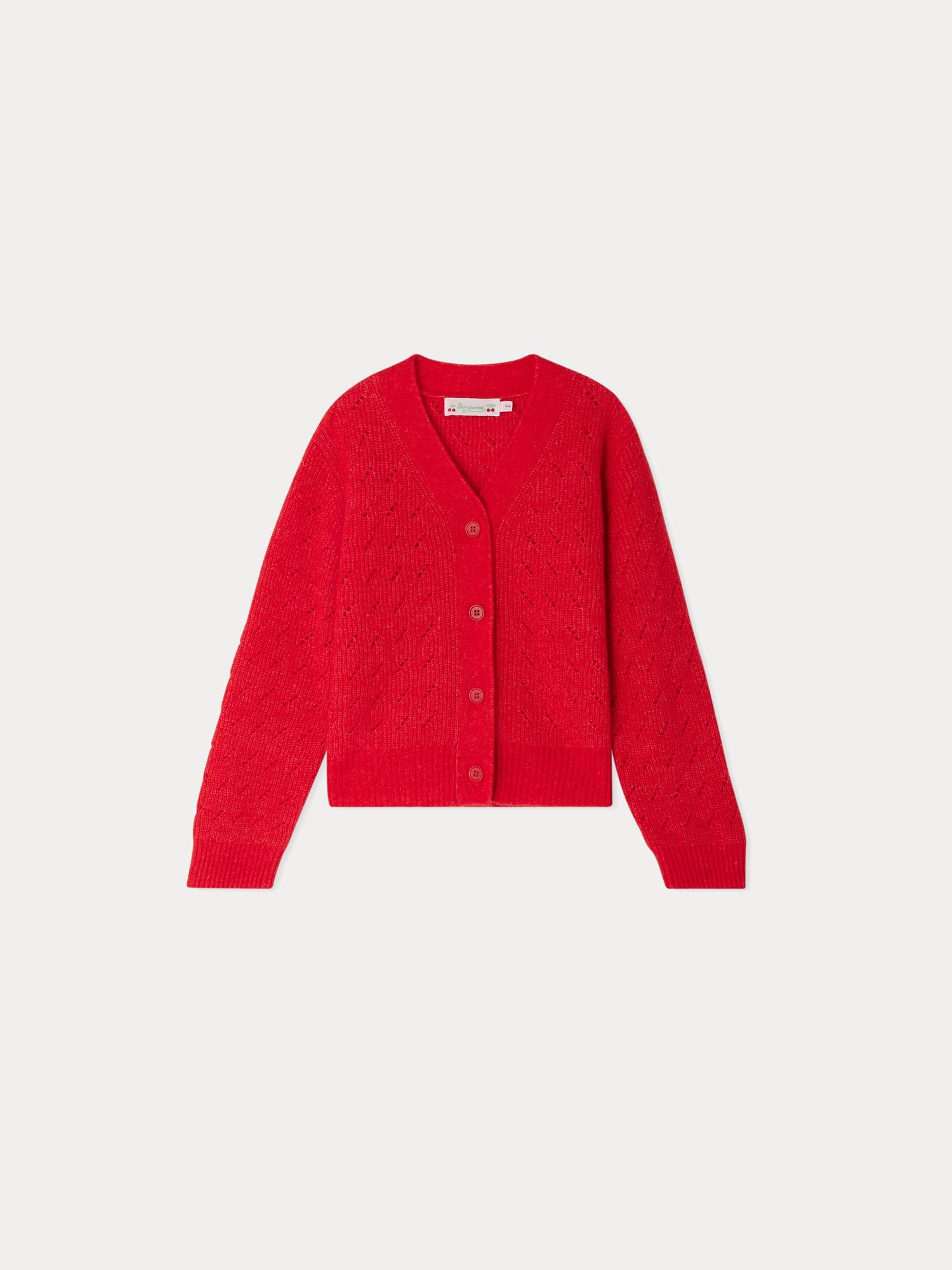 $380 Bonpoint soft merino lambswool cardigan store Sweater