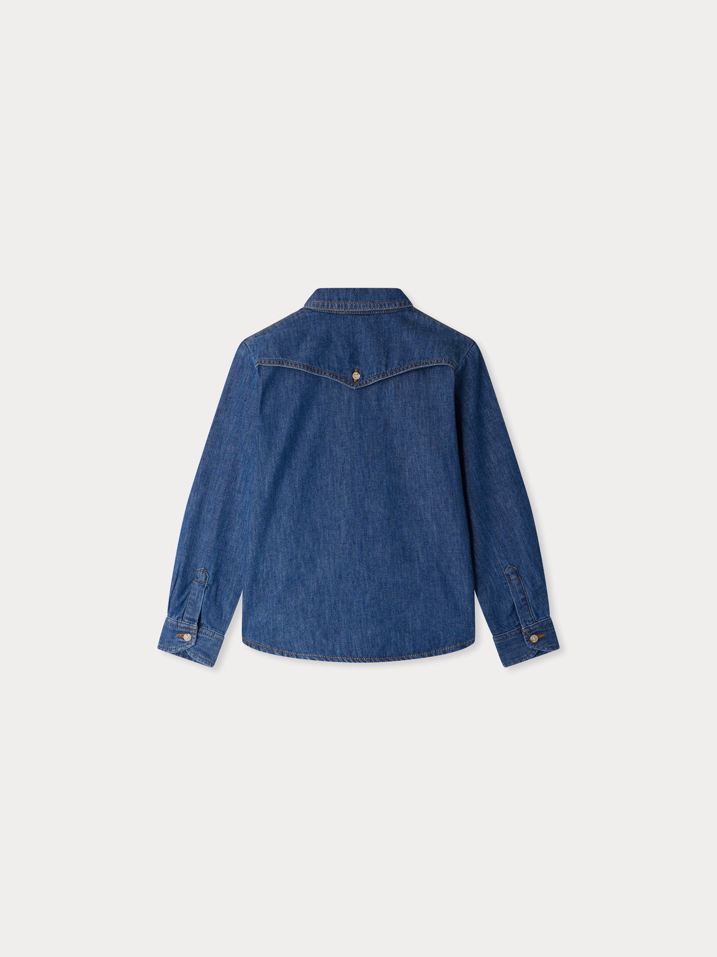 Jared Western Denim Cutout Shirt