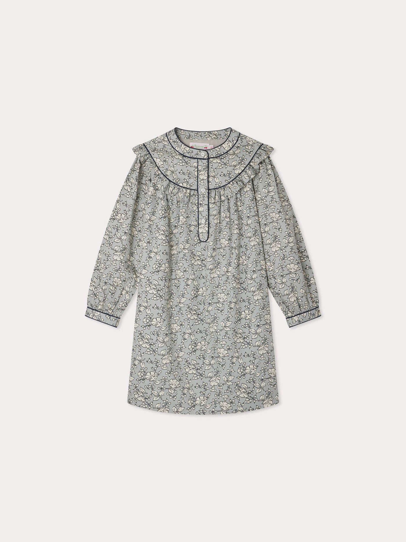 Jacinta organic cotton ruffle dress