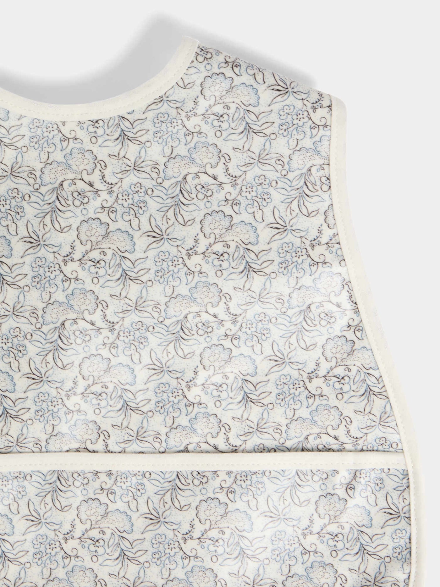 Jlip Adjustable Printed Coated Cotton Bib
