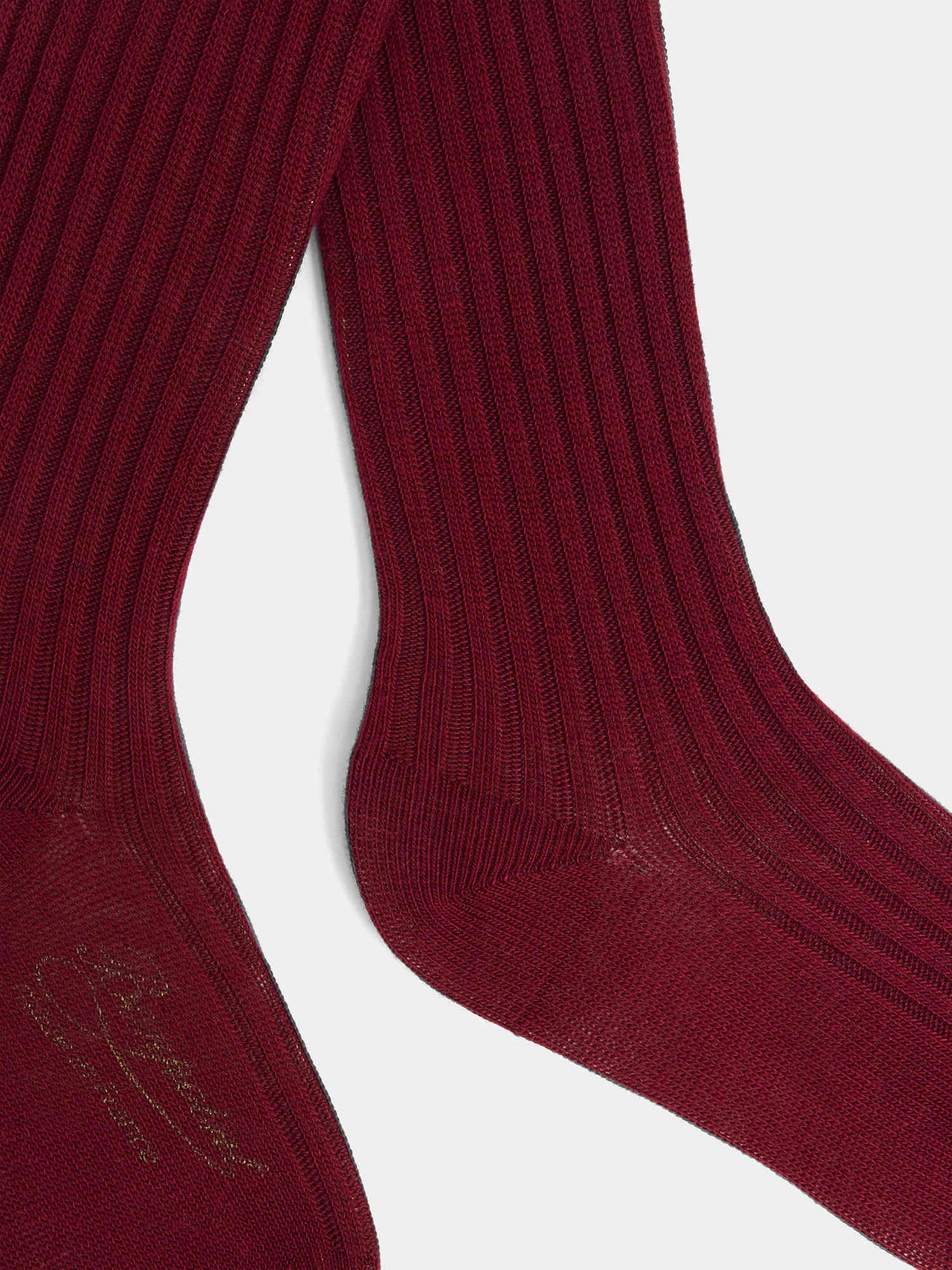 Banny burgundy cotton tights