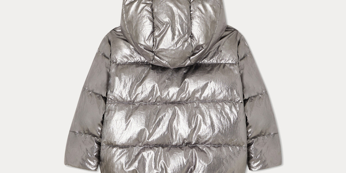 Blythe Puffer Jacket silver • Bonpoint