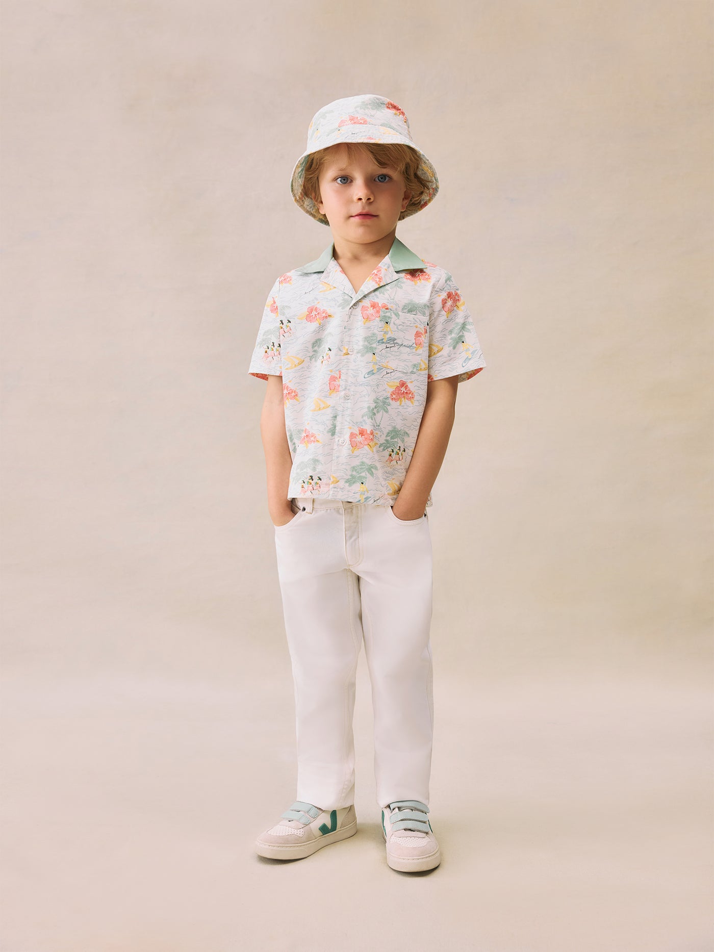 Boy's summer look 2025 Cruise shirt