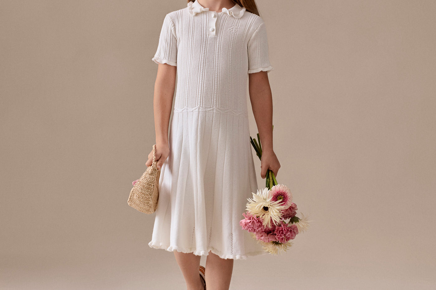 Girls' Summer 2026 Look - Lobelie Ruffled Dress