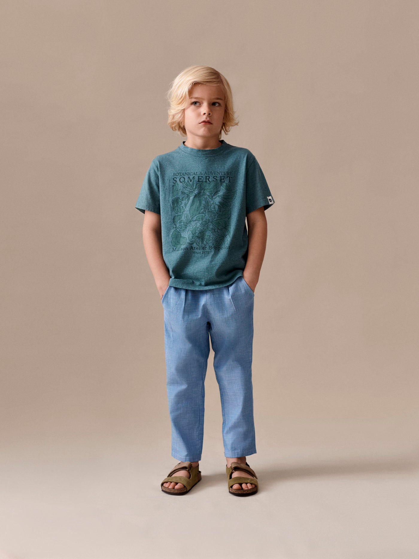 Boy's look Summer 2026 - Somerset print T-shirt