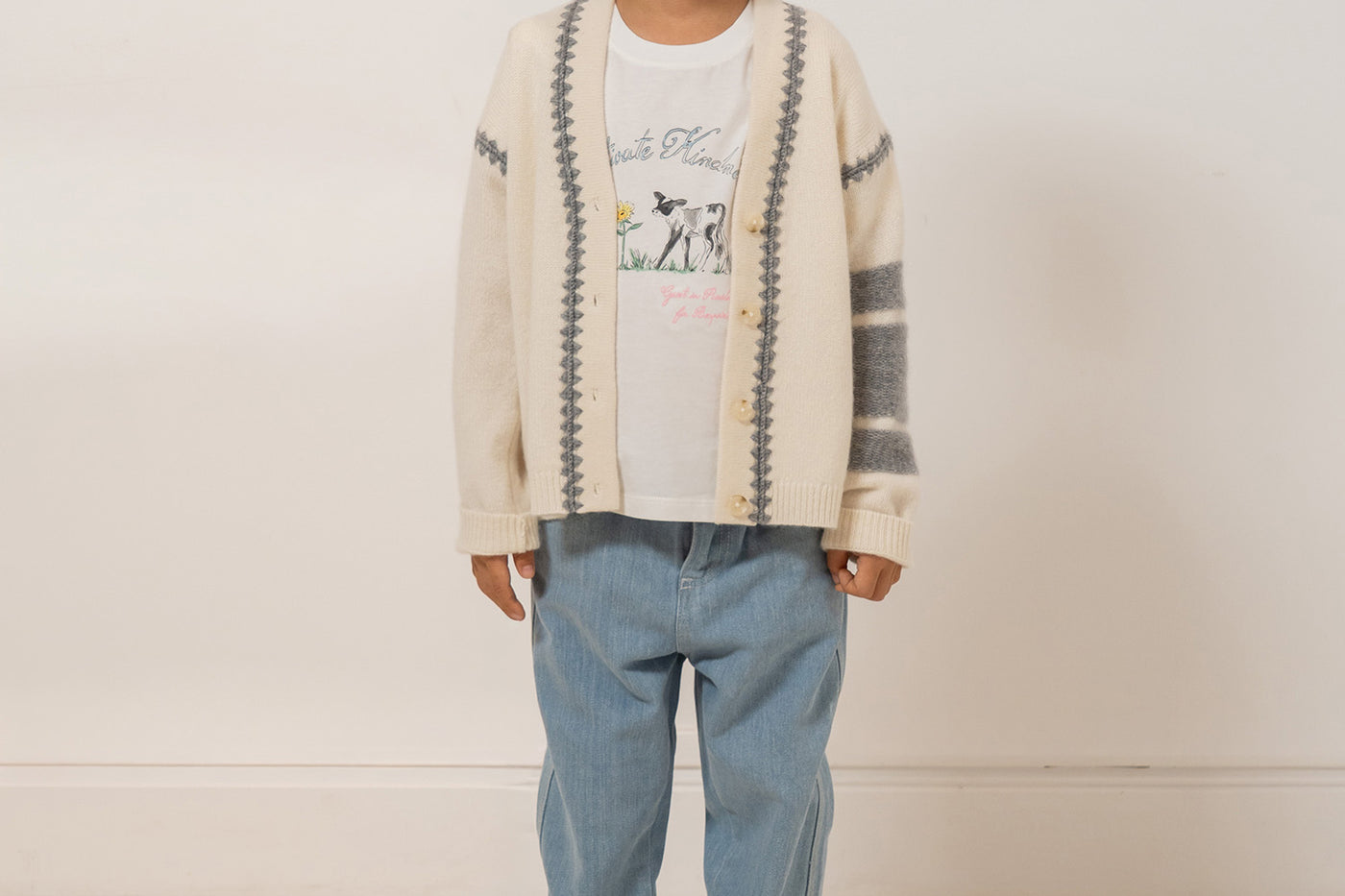 Bonpoint x Guest in Residence Boys' Look - Cashmere Cardigan