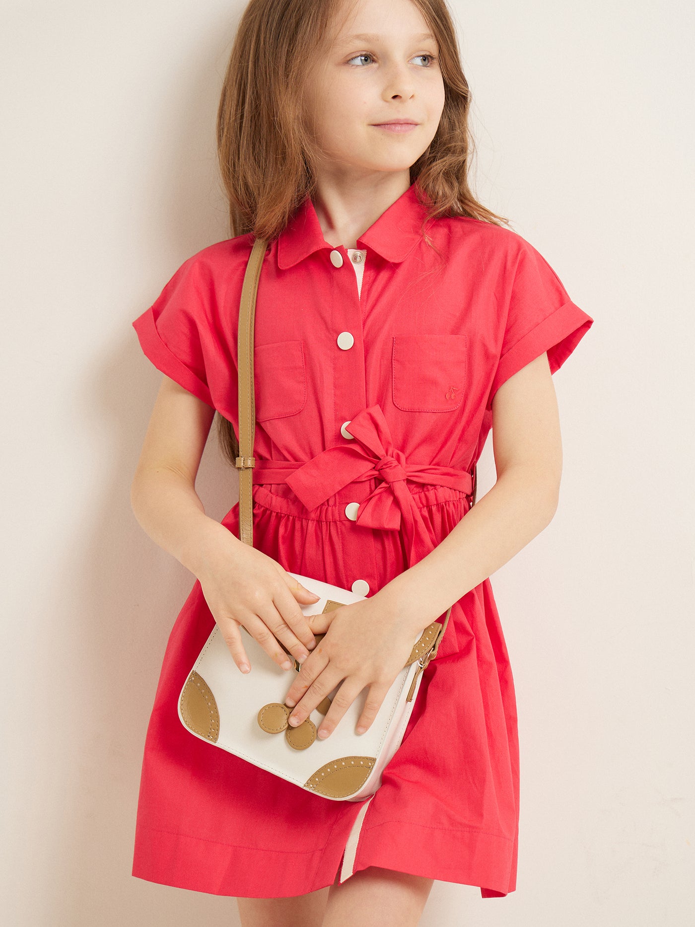 SUMMER 2023 GIRL'S BUTTONED DRESS