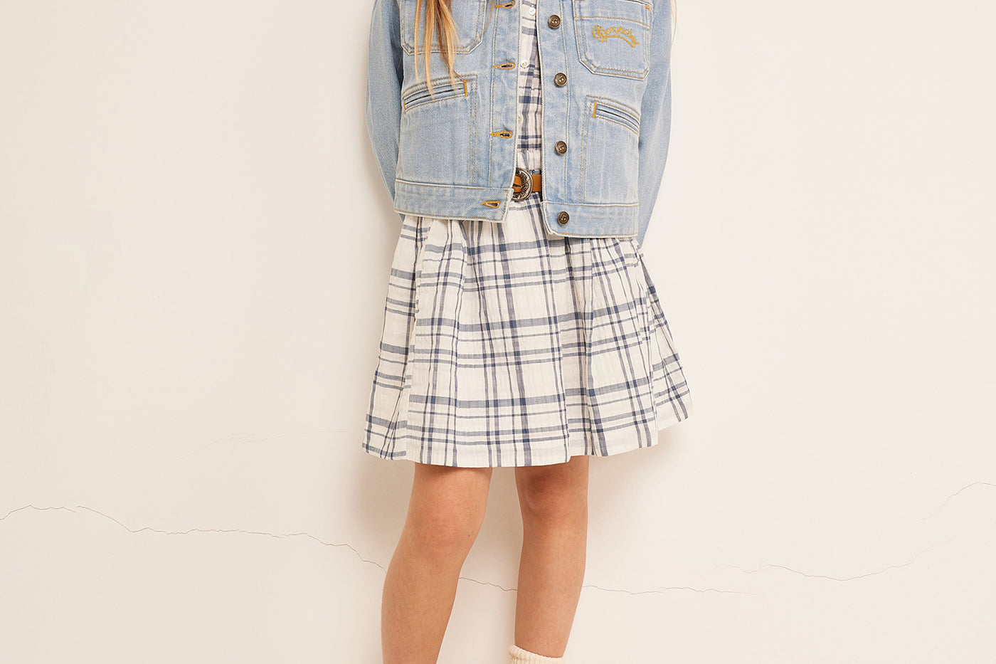 SUMMER 2023 GIRL'S LOOK JEAN JACKET